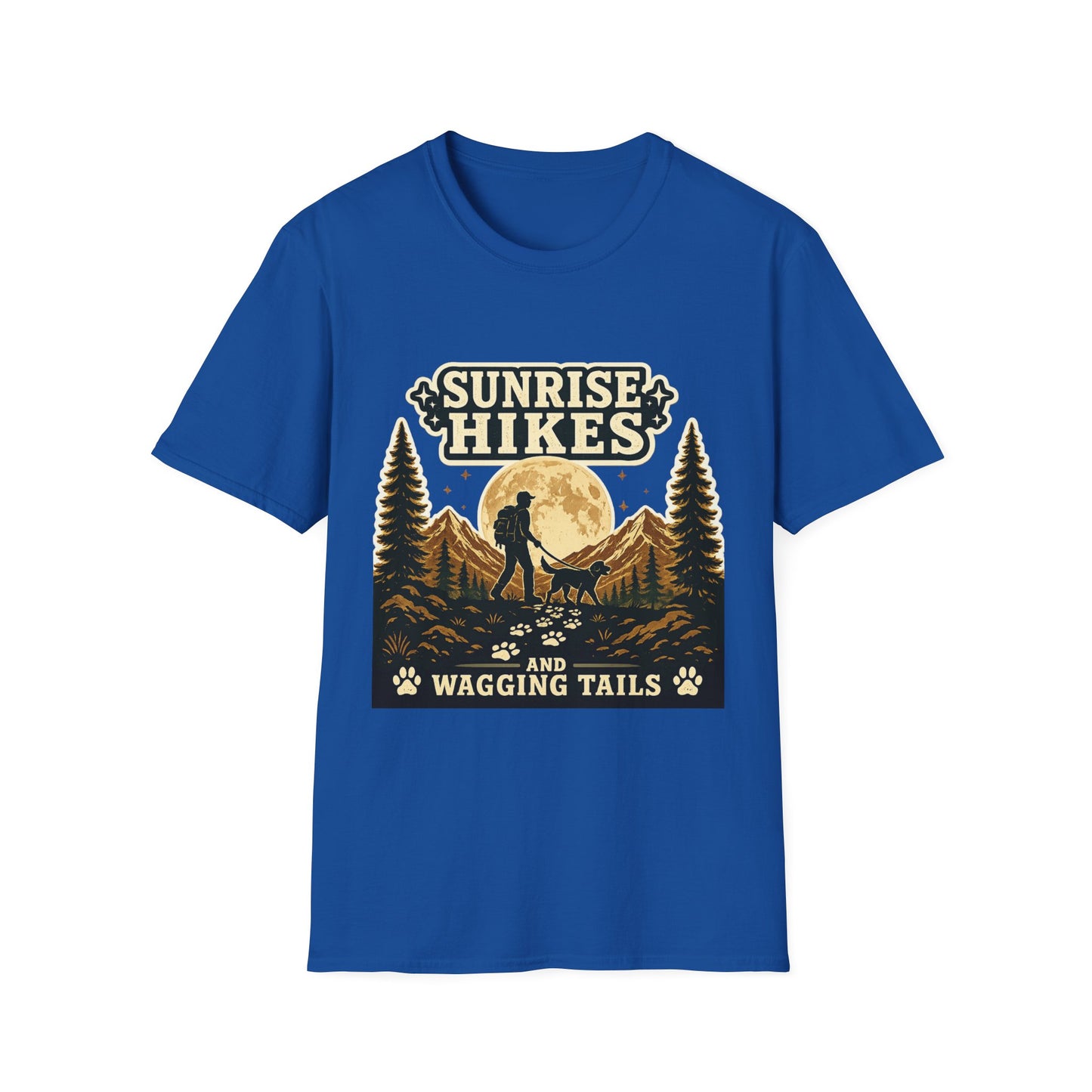 Sunrise Hikes and wagging tails T-Shirt