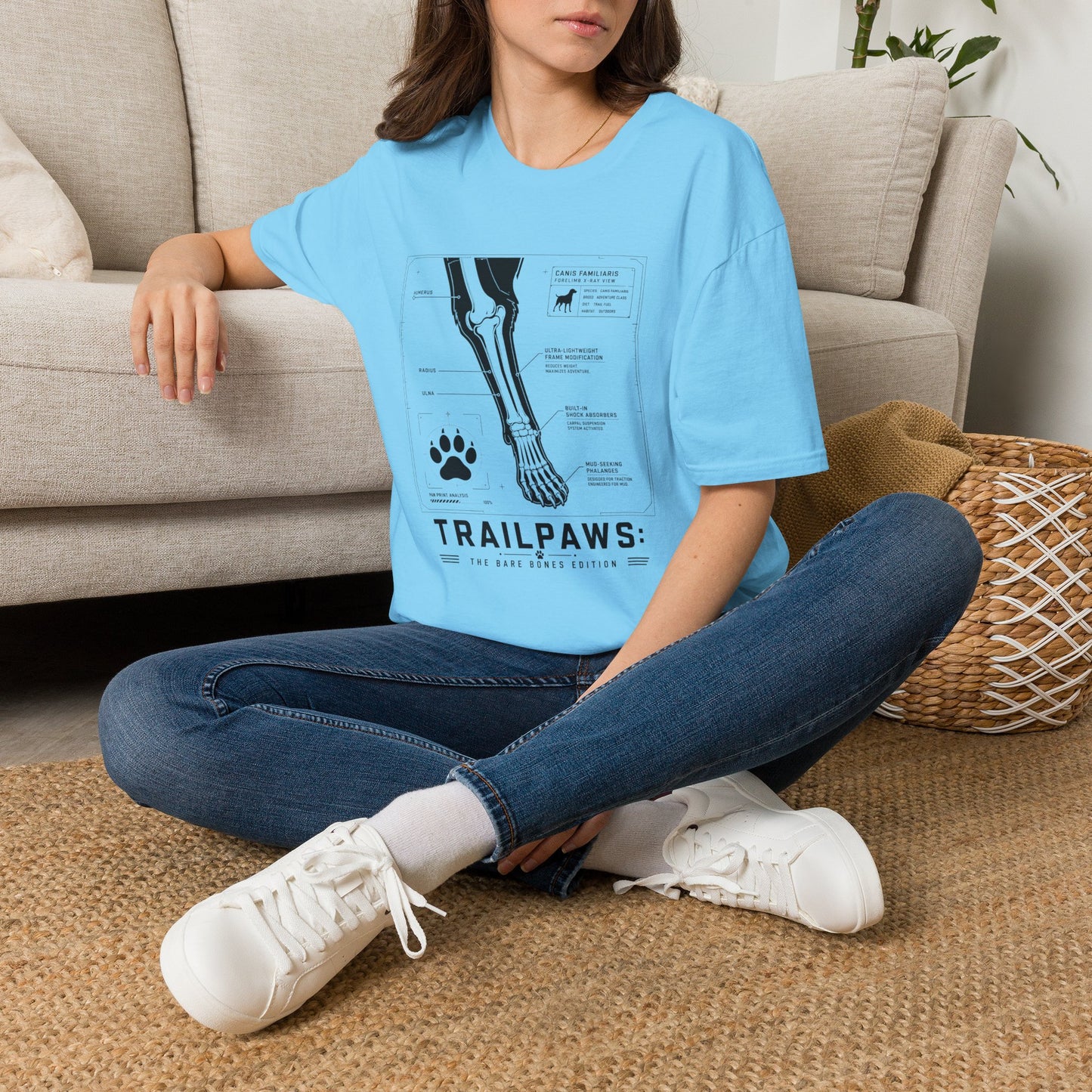 Wagging Trail: The Bare Bones T-Shirt