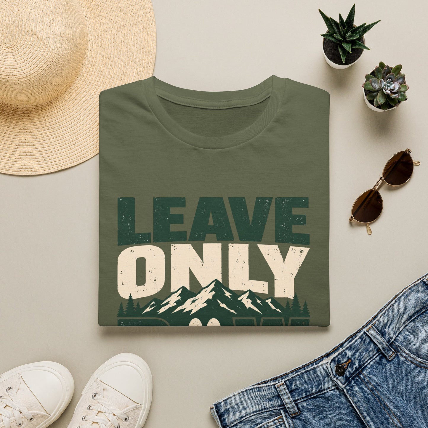 LEAVE ONLY PAW PRINTS T-Shirt