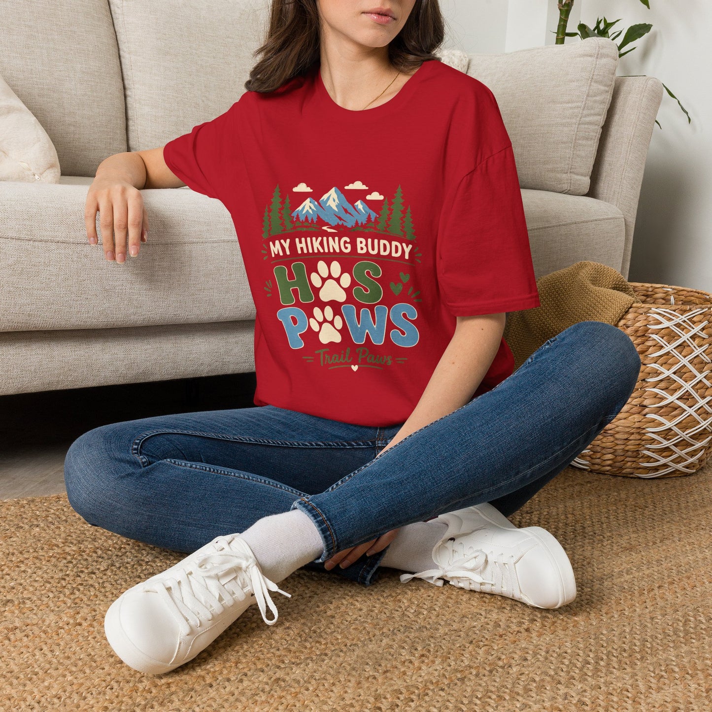 My Hiking Buddy Has Four Legs T-Shirt