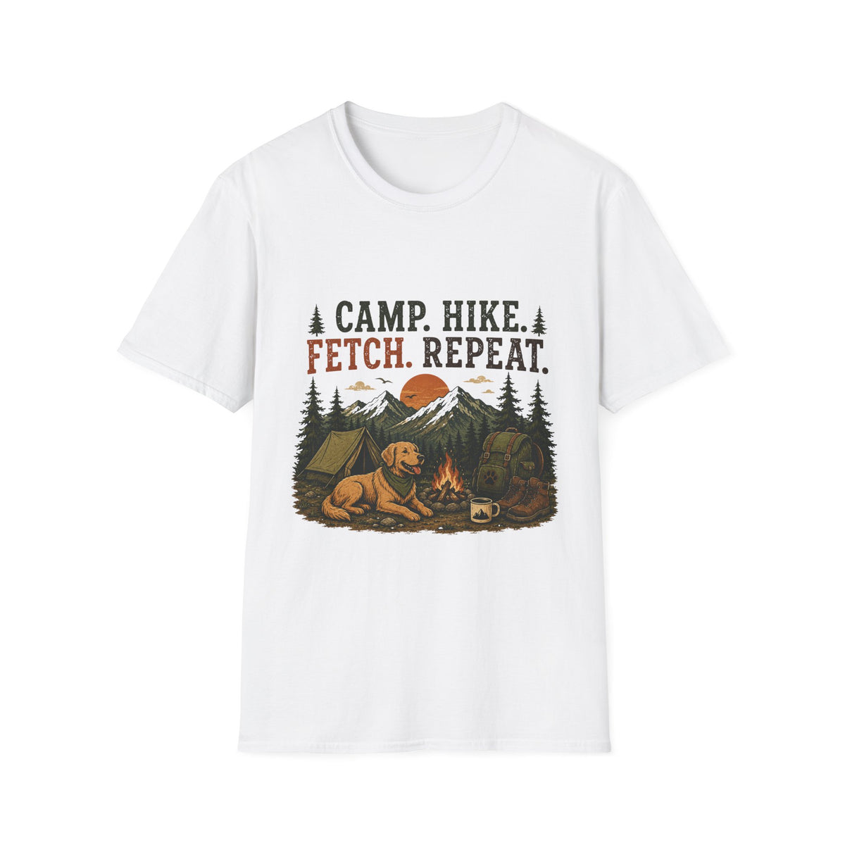 Camp Hike fetch T-Shirt
