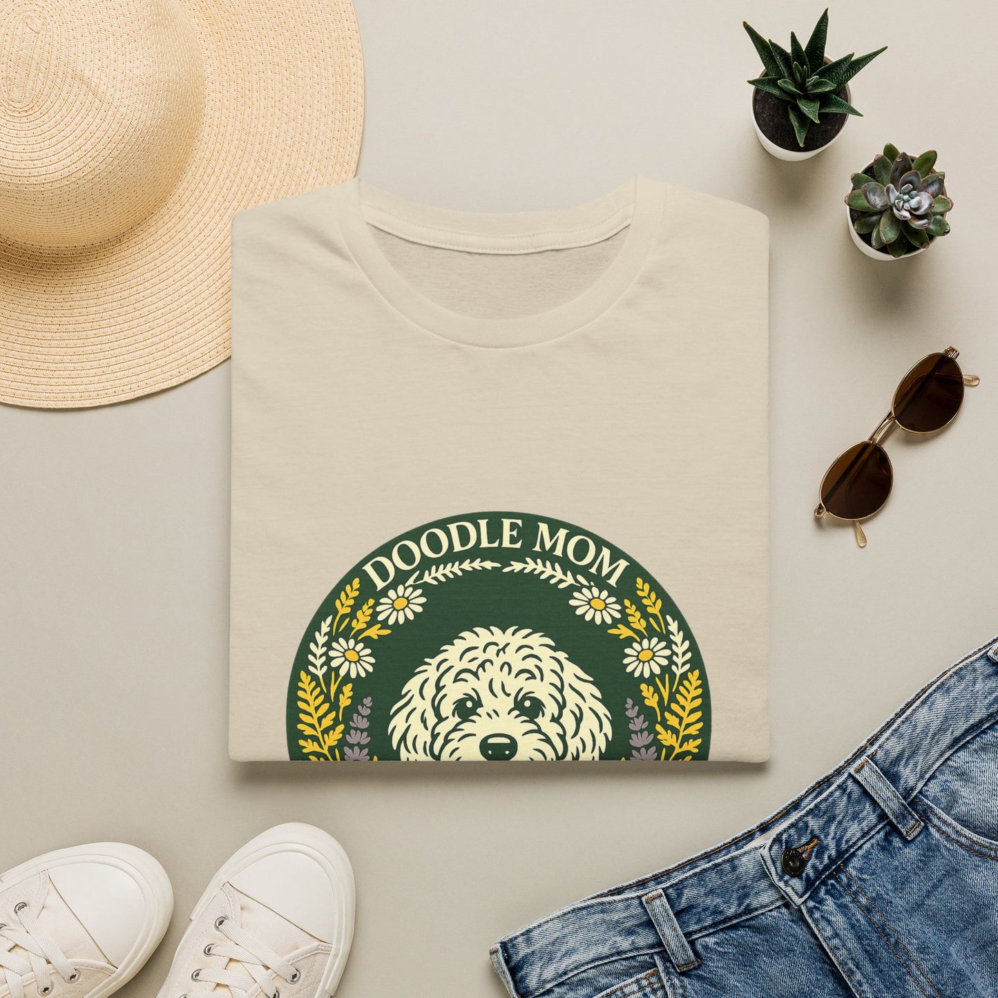 Doodle Mom, Adventure Awaits T-Shirt
