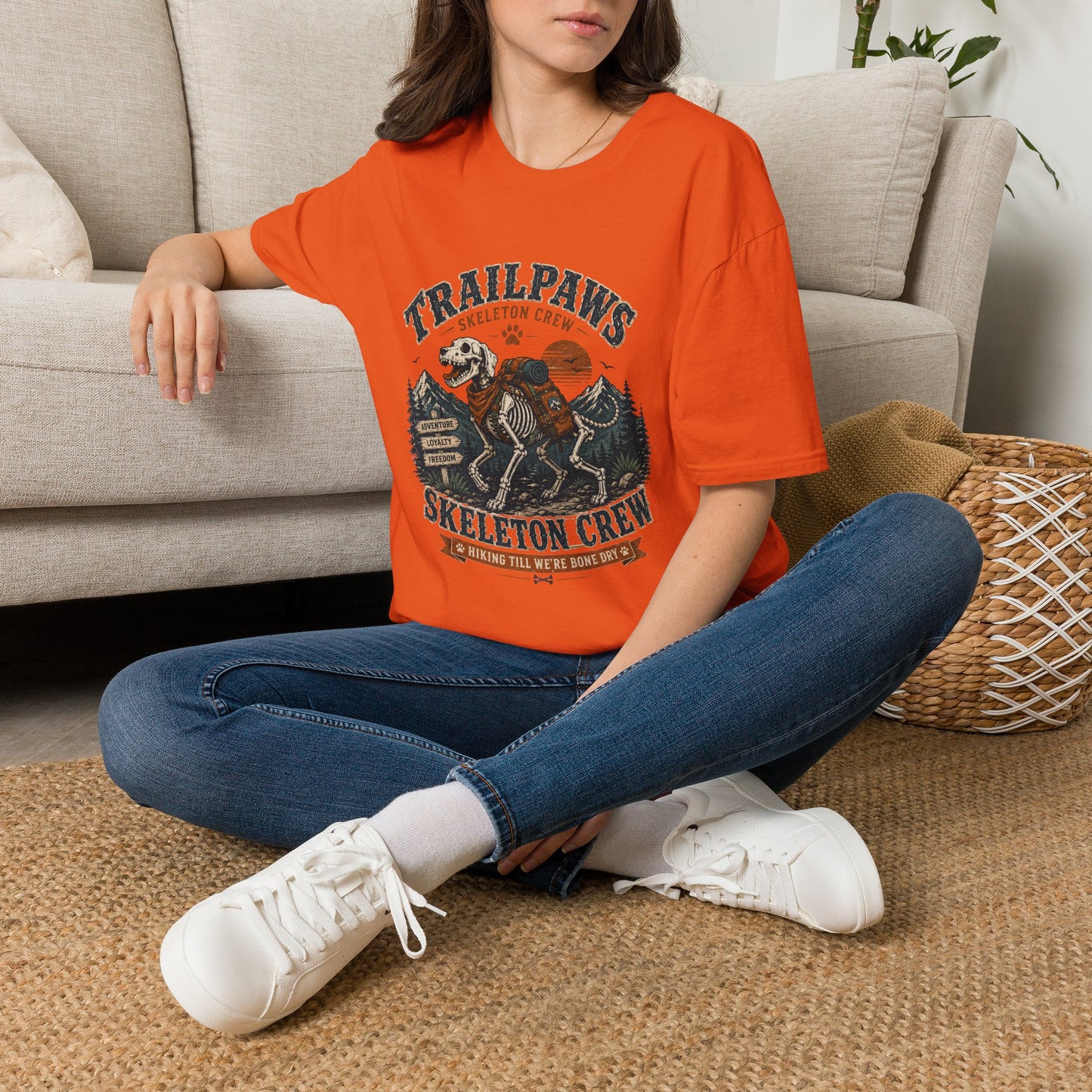Wagging Trail Skeleton Crew T-Shirt