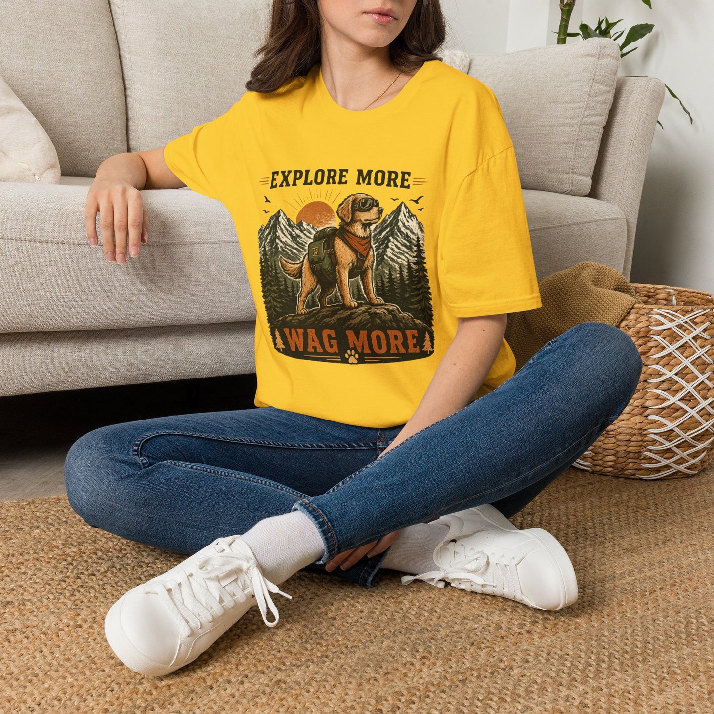 Explore more wag more T-Shirt