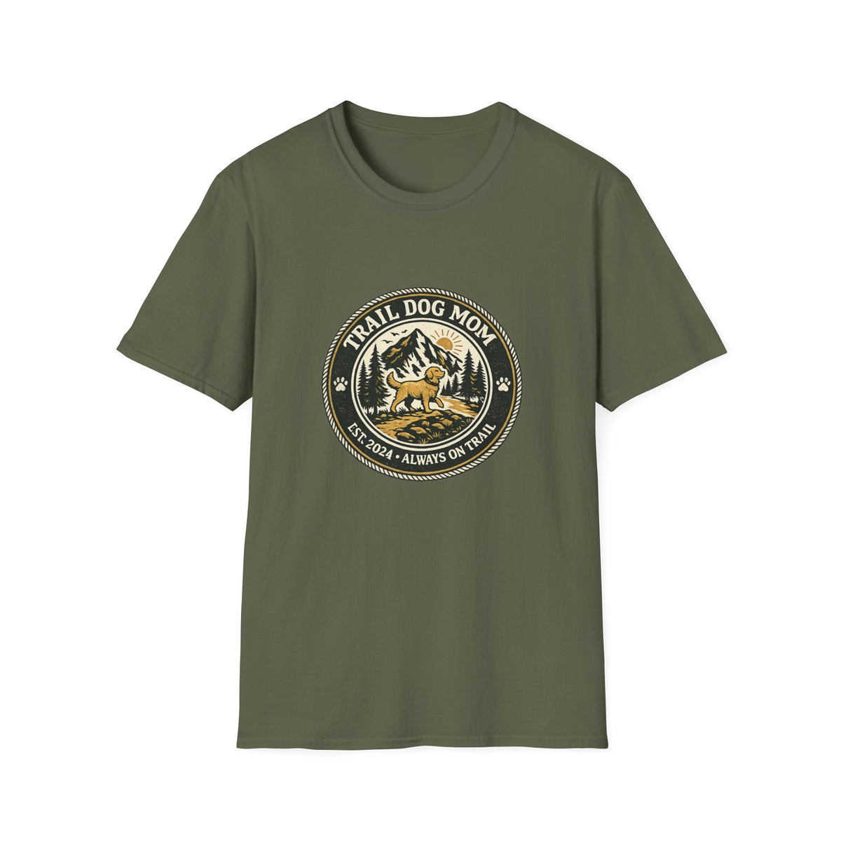 Trail dog mom  T-Shirt