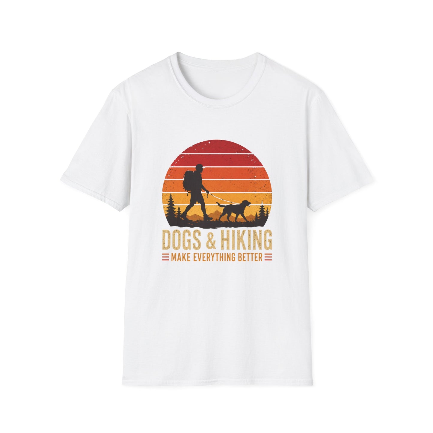 Dogs and Hiking Make Better Everything T-Shirt