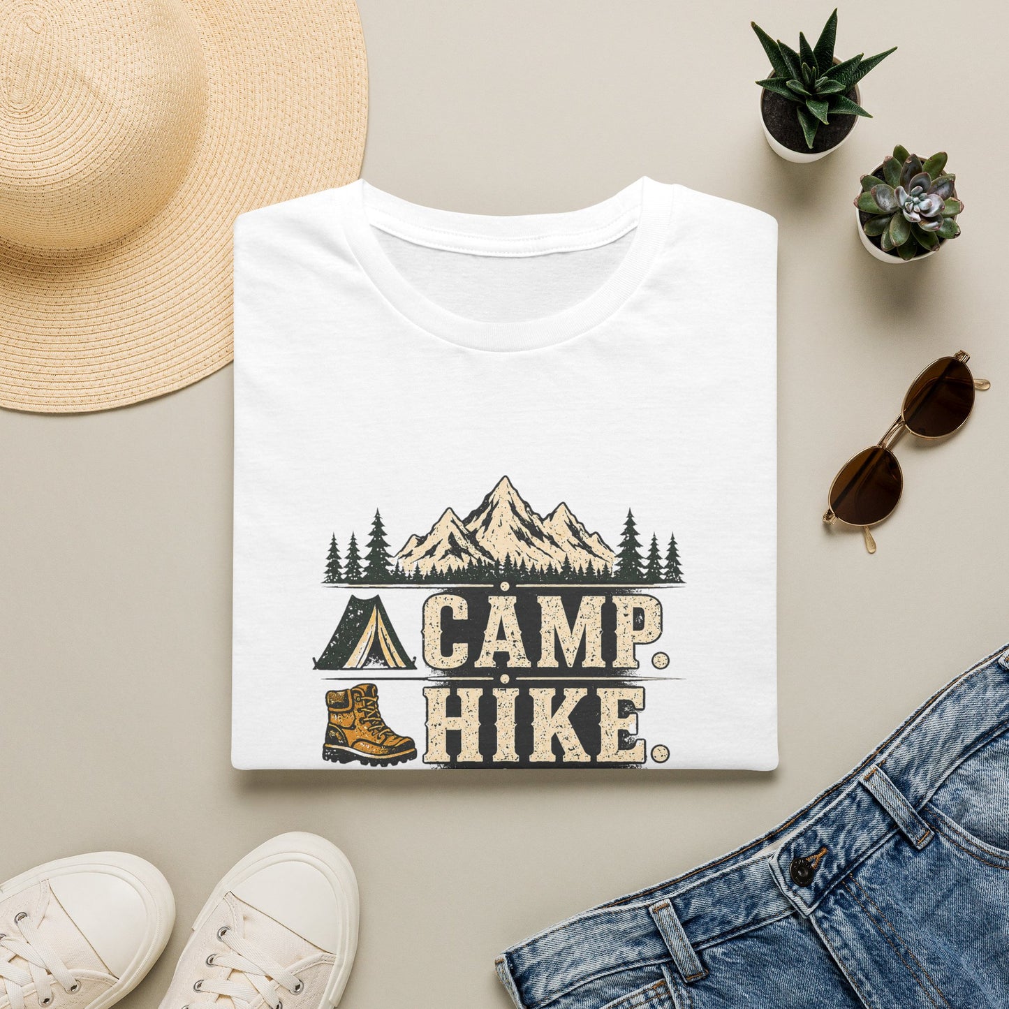 Camp, Hike, Sniff, Repeat T-Shirt