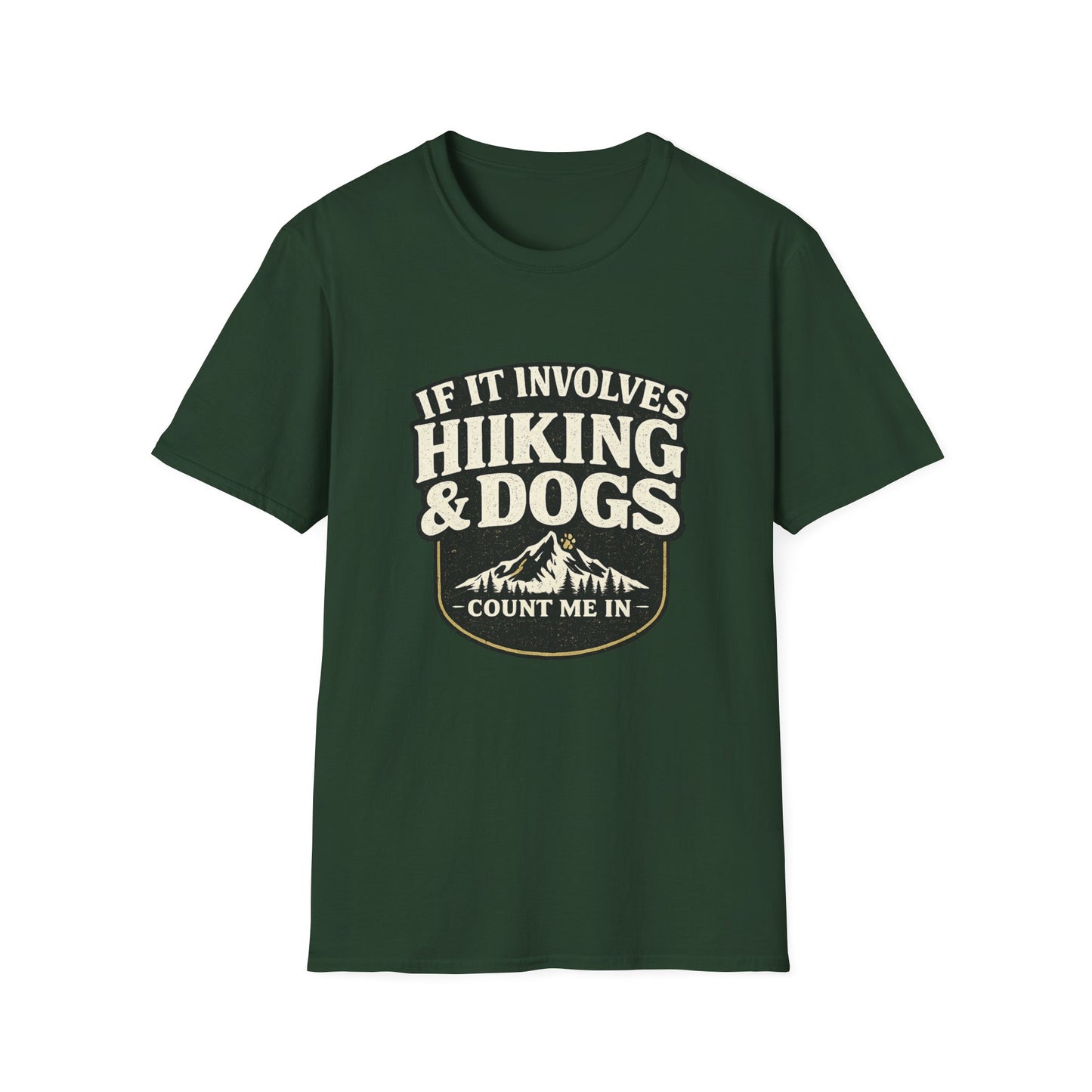Hiking and Dogs: Adventure Calls T-Shirt