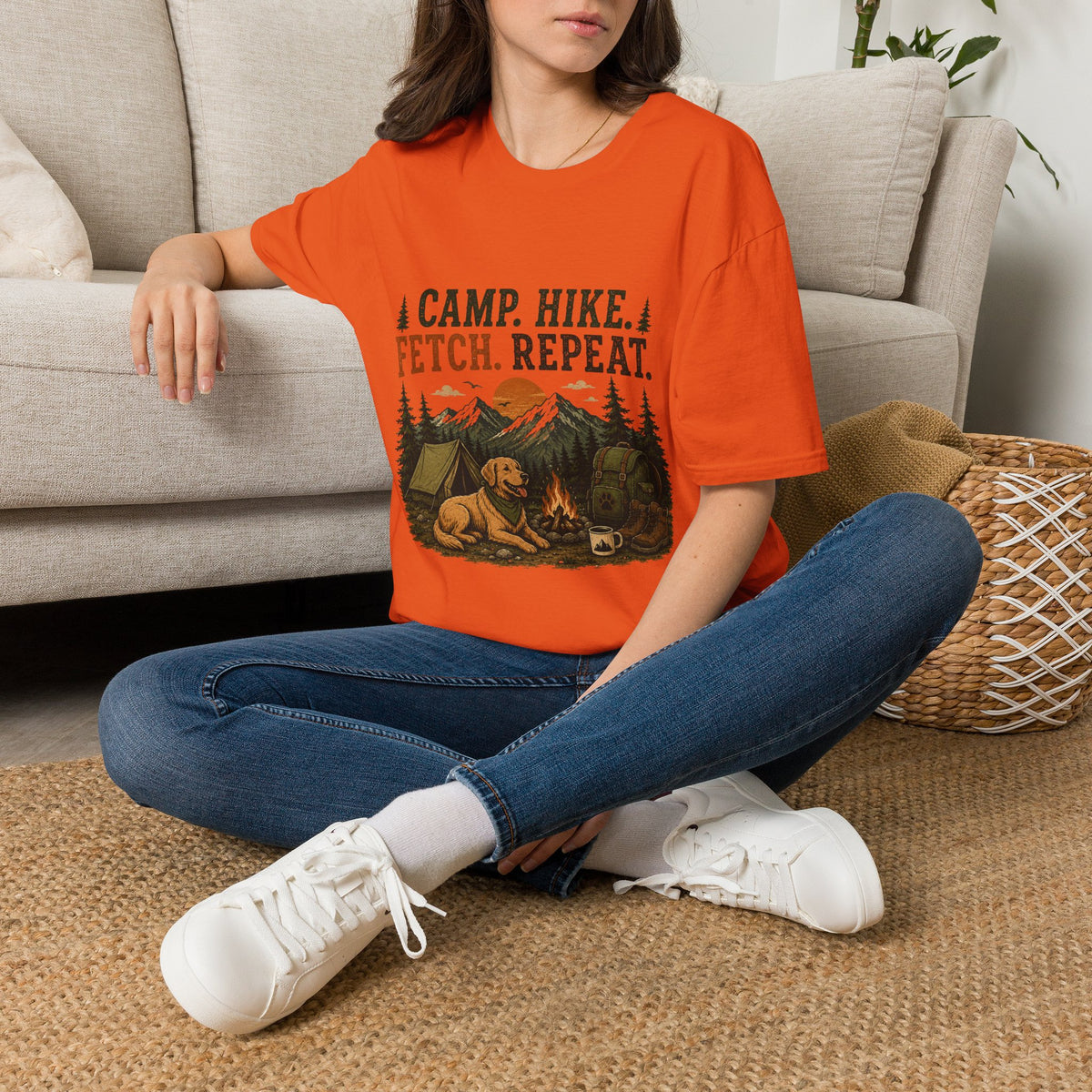 Camp Hike fetch T-Shirt