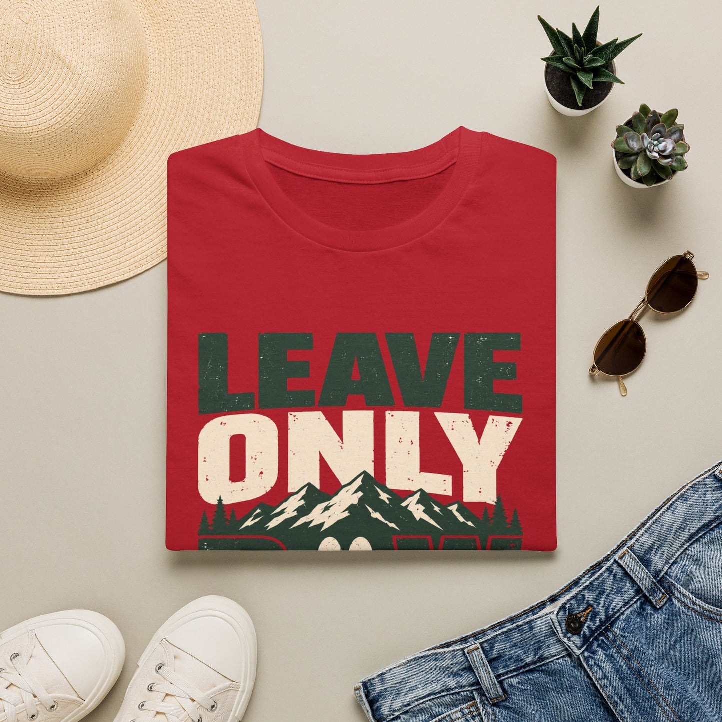 LEAVE ONLY PAW PRINTS T-Shirt