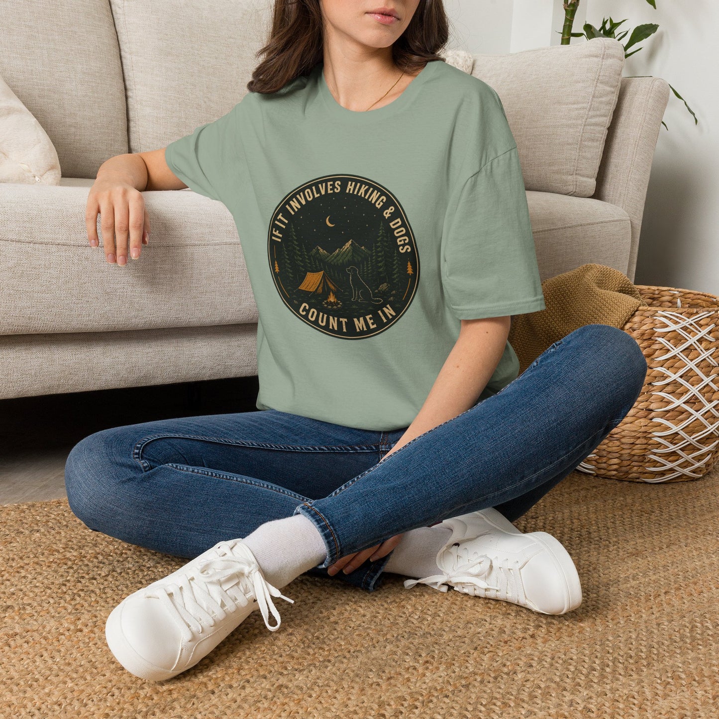 If It Involves Hiking and Dogs T-Shirt