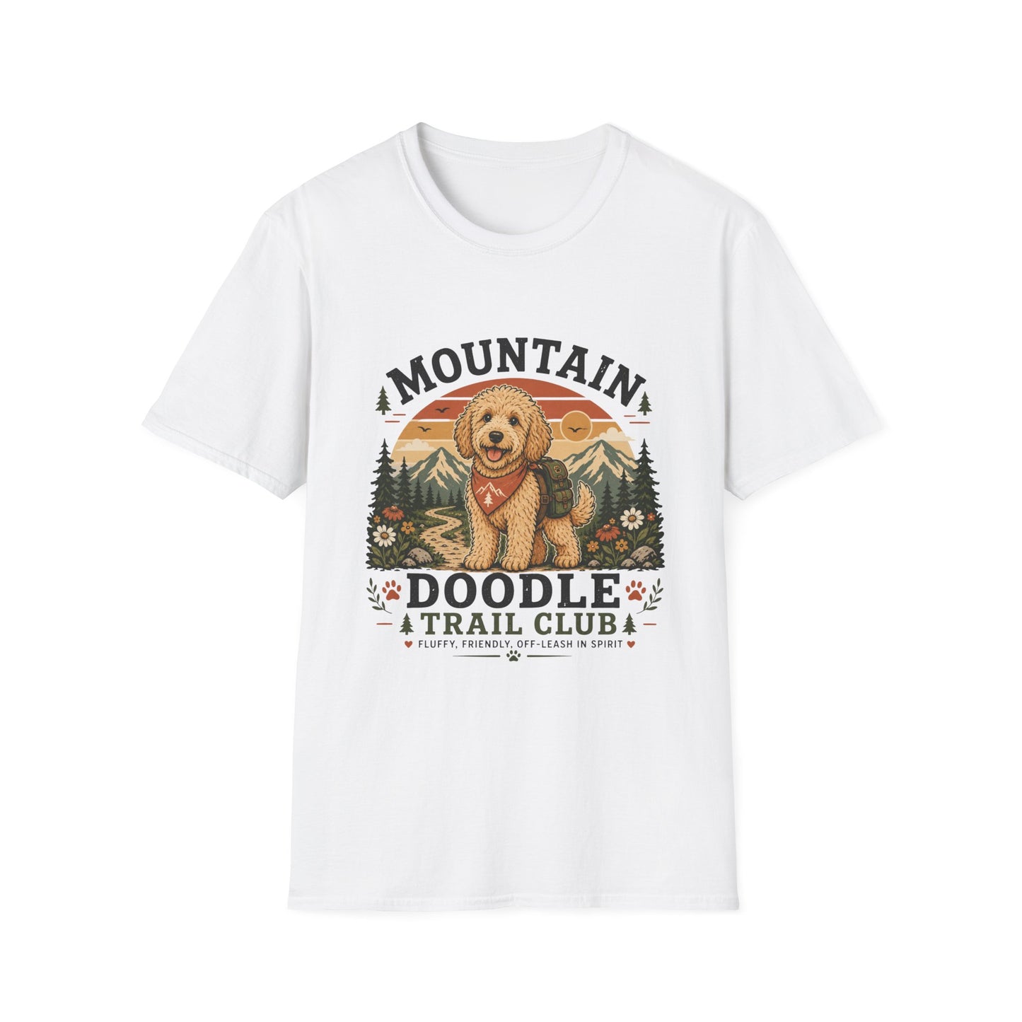 Mountain Doodle Trail Club Logo T-Shirt
