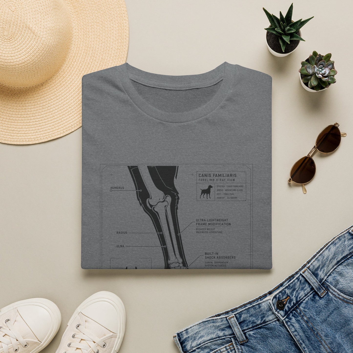 Wagging Trail: The Bare Bones T-Shirt