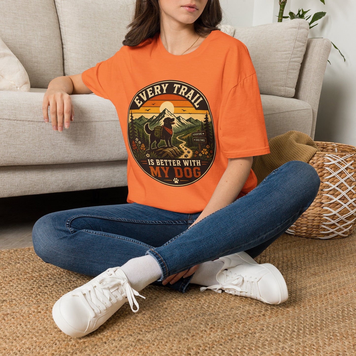 Every Trail With My Dog T-Shirt