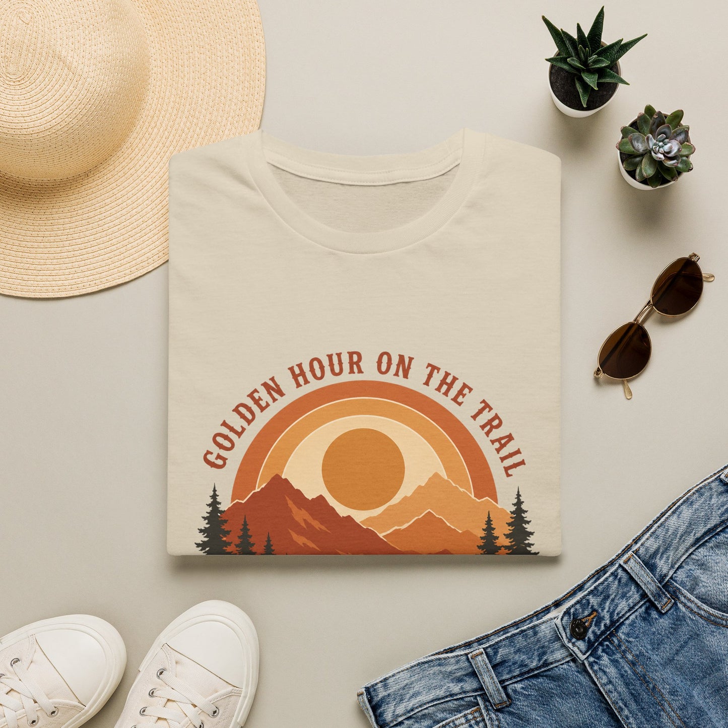 Golden Hour Trail Adventure T-Shirt
