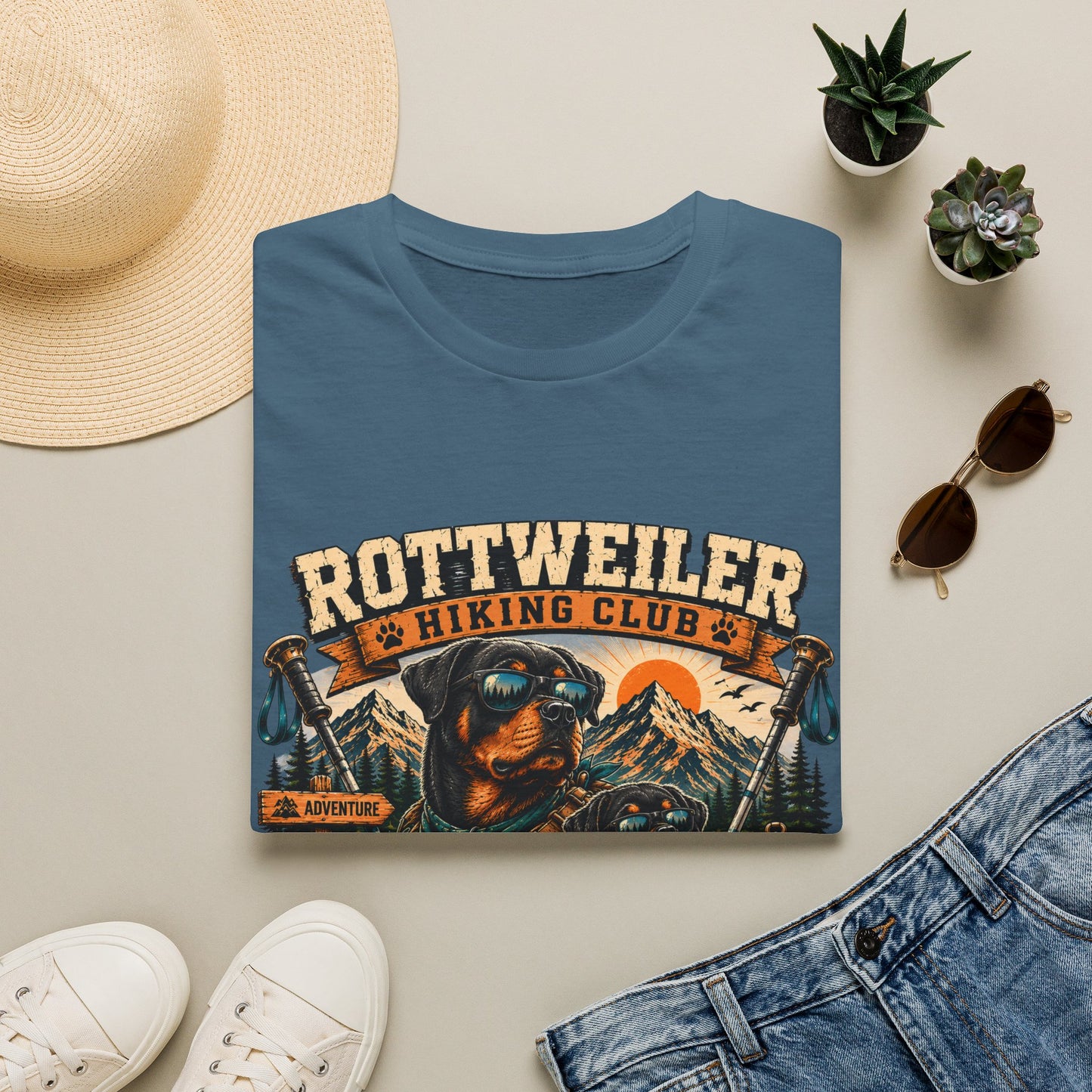 Rottweiler Hiking Club T-Shirt