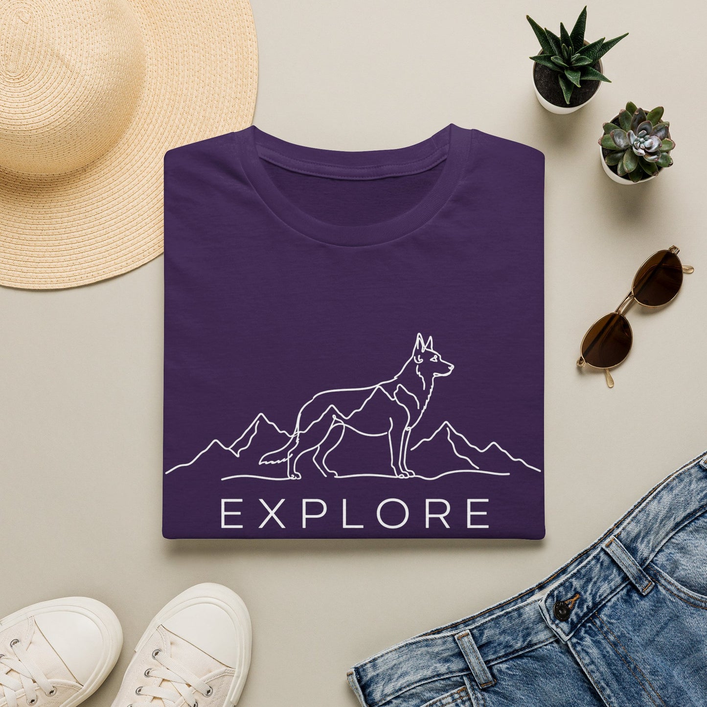 Explore Wagging Trail T-Shirt
