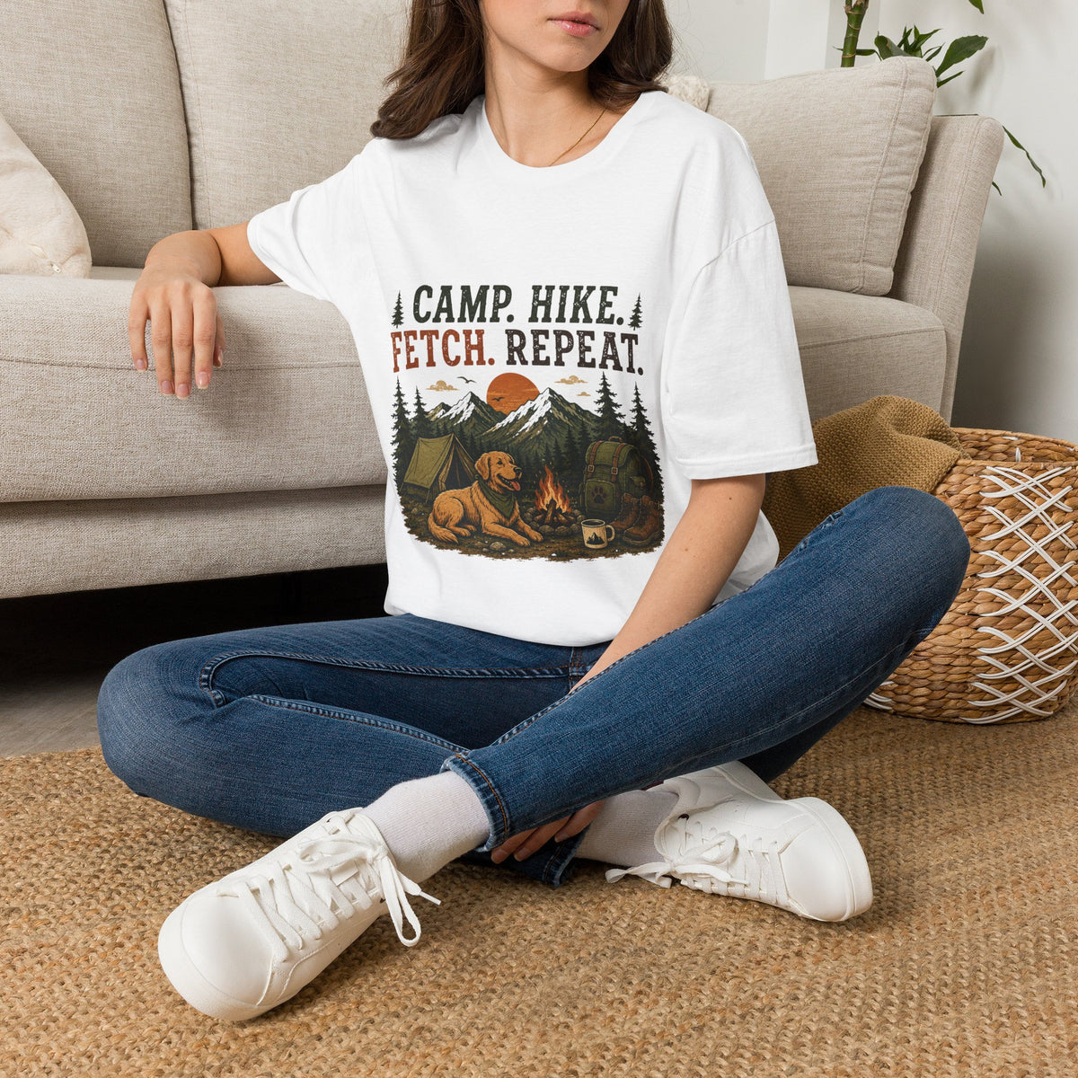Camp Hike fetch T-Shirt