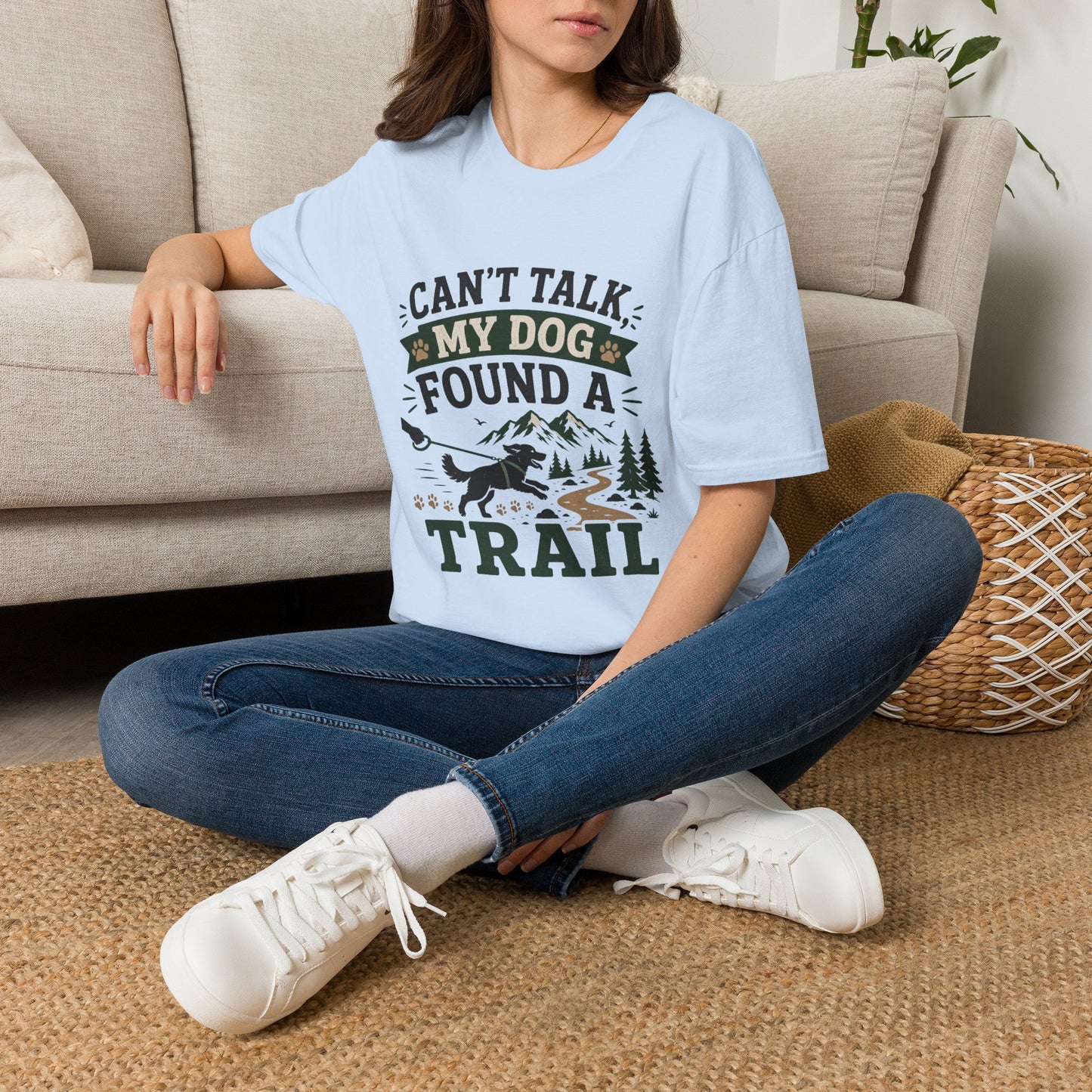 Can't talk, my dog found a trail T-Shirt