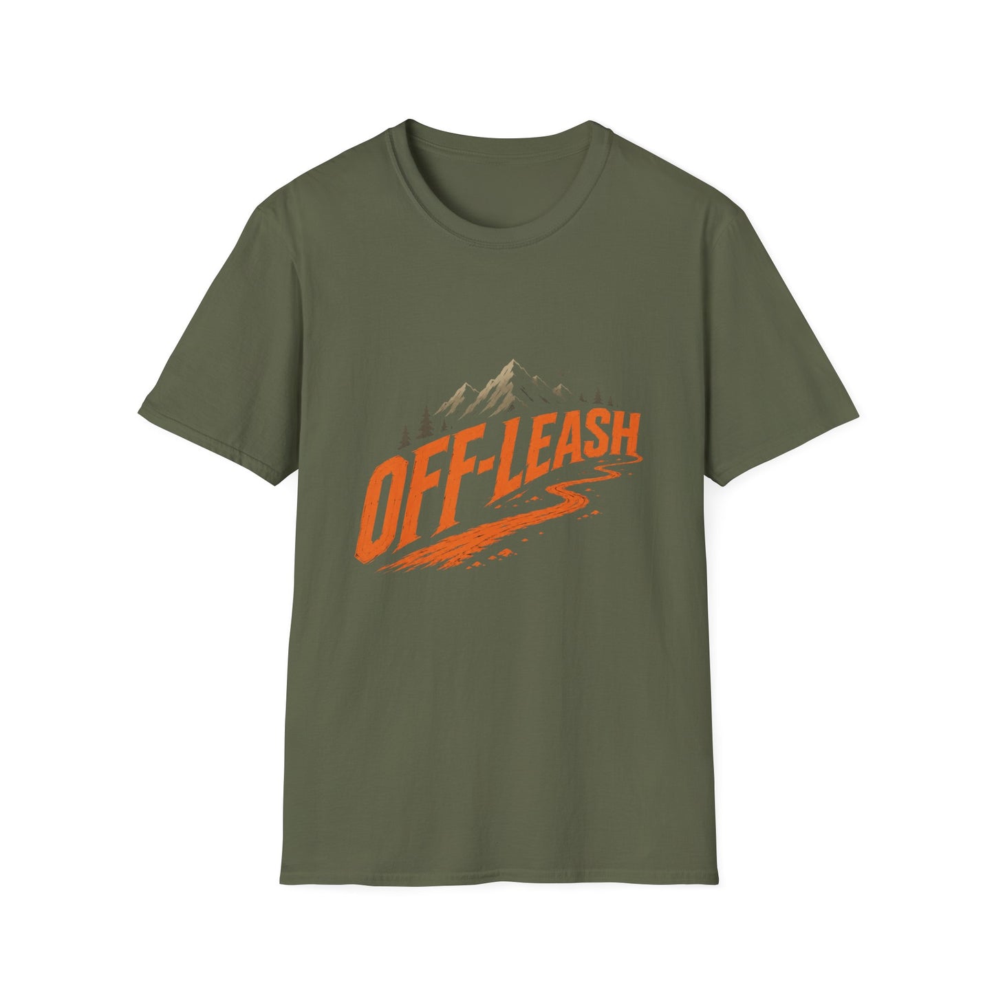 Off-Leash Mountain Trail Adventure T-Shirt