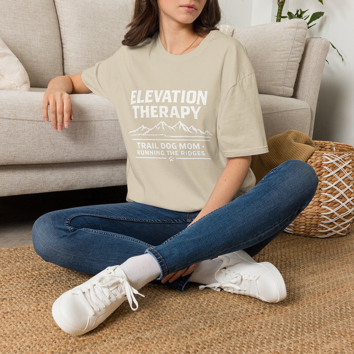 Elevation Therapy for Trail Dog Moms T-Shirt