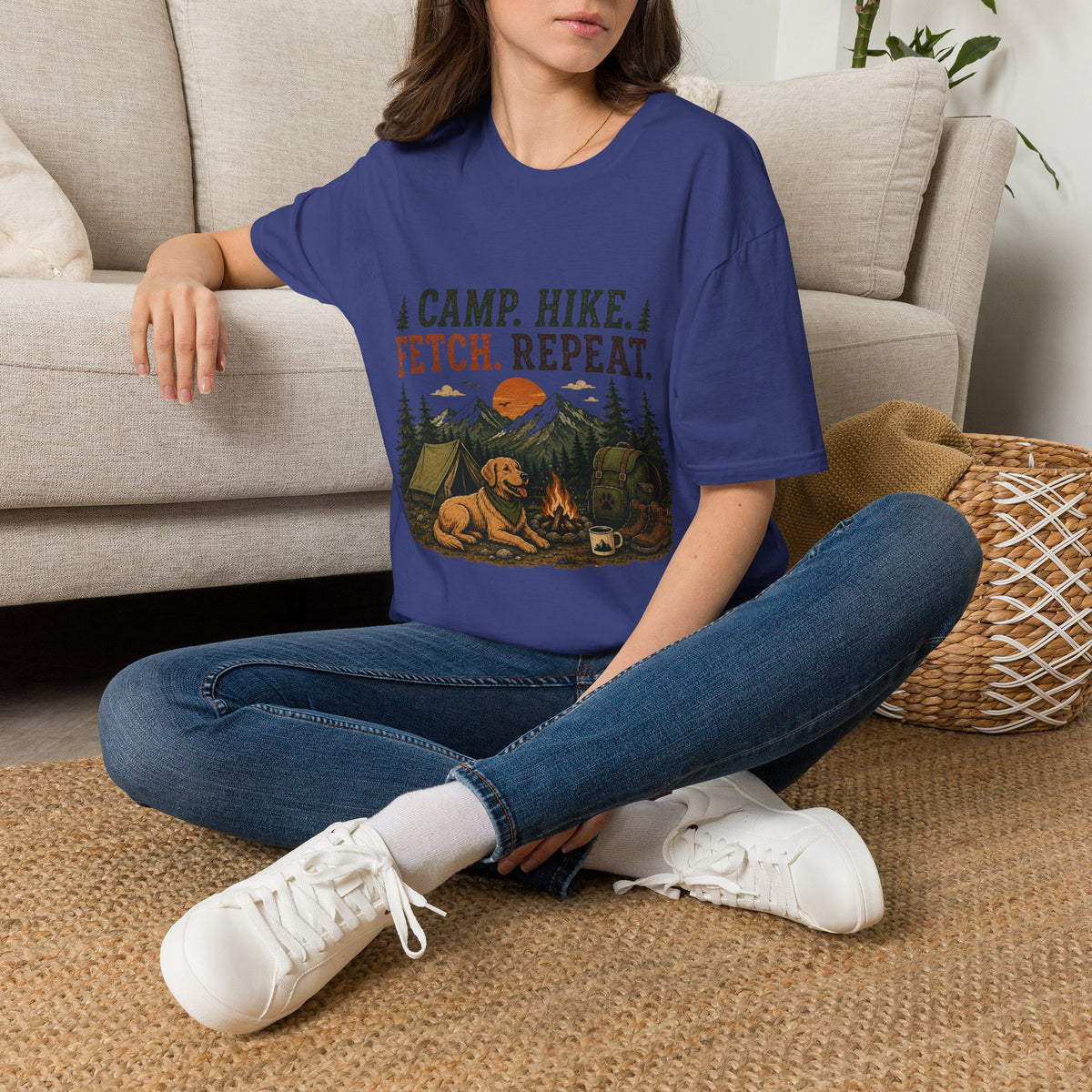 Camp Hike fetch T-Shirt