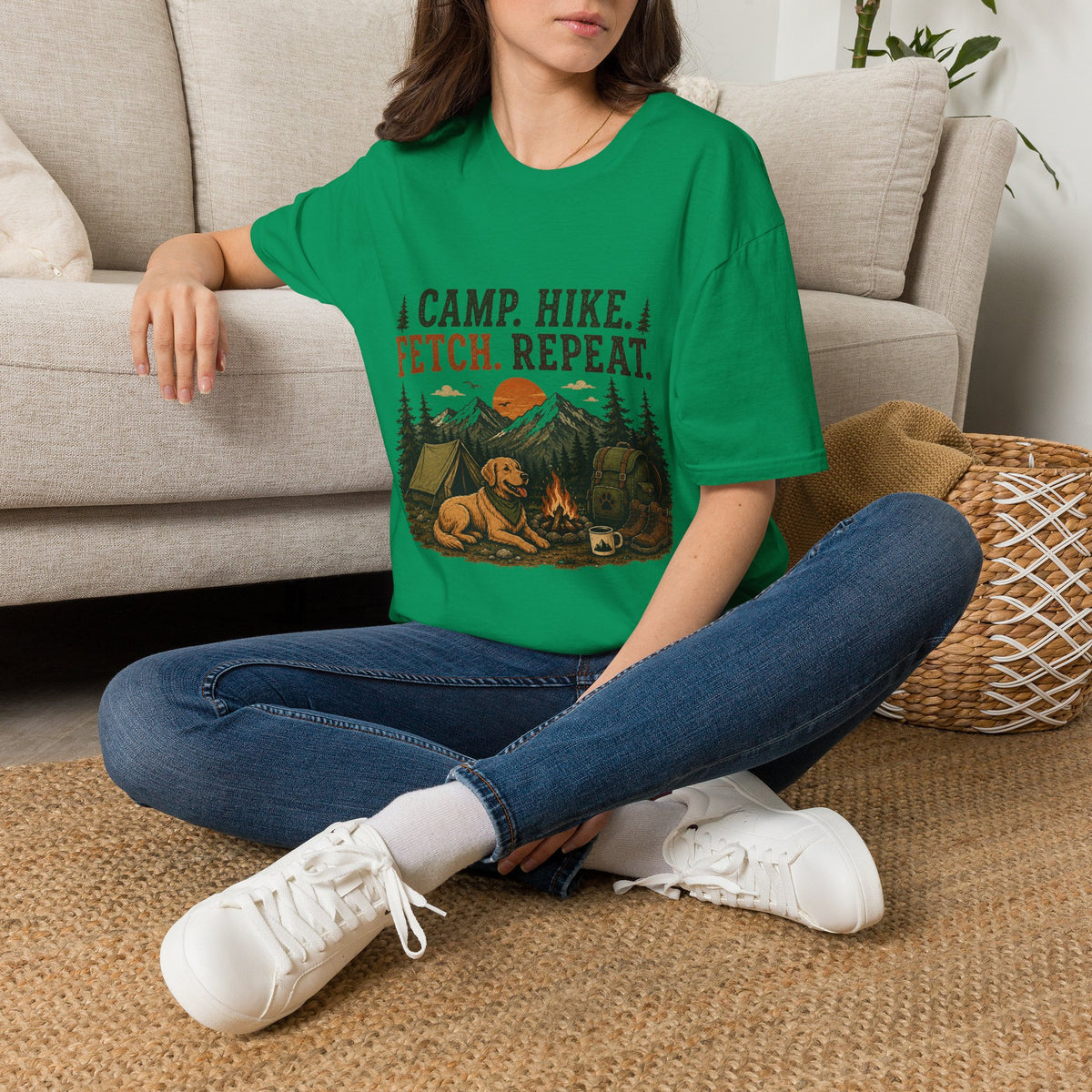 Camp Hike fetch T-Shirt