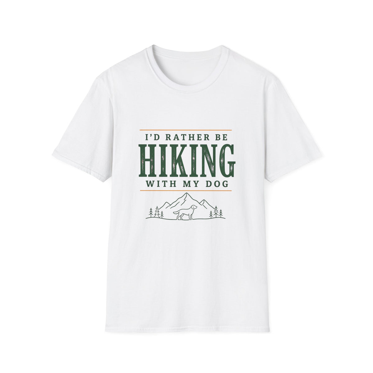 Rather Be Hiking With My Dog T-Shirt