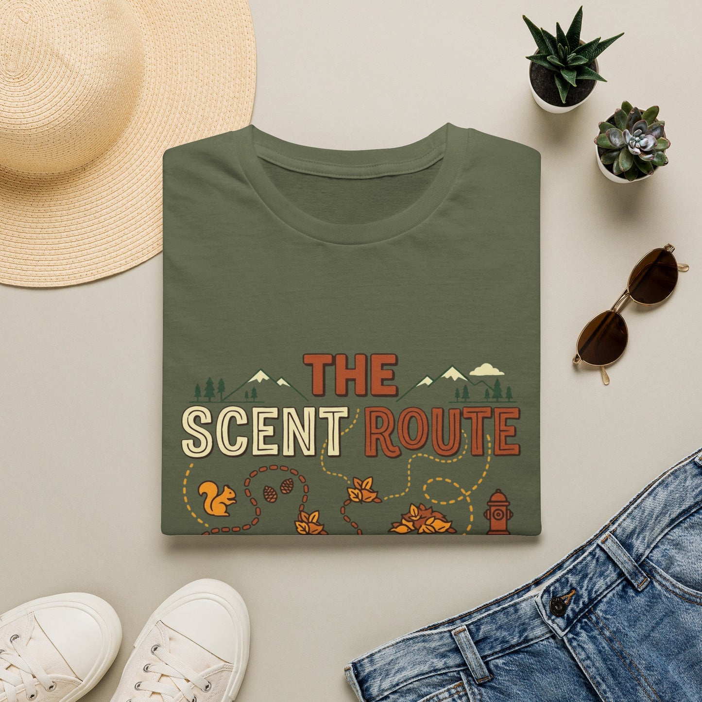 Scent Route Is the Best Route T-Shirt