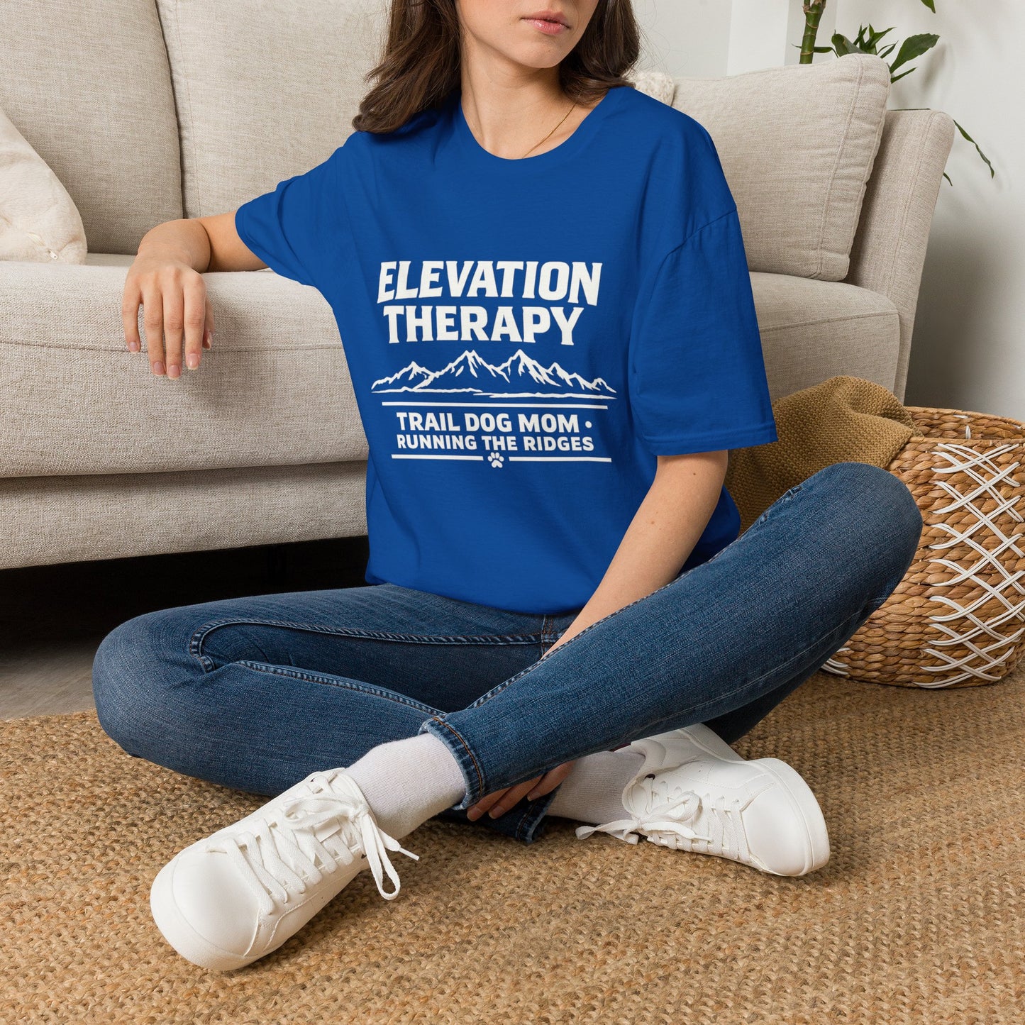 Elevation Therapy for Trail Dog Moms T-Shirt