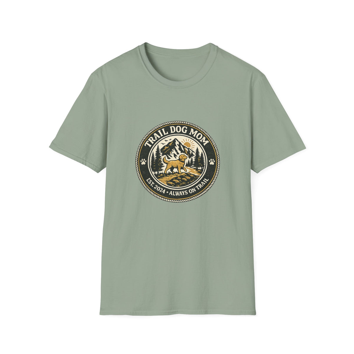 Trail dog mom  T-Shirt