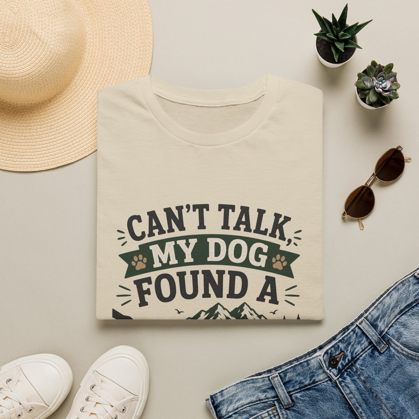 Can't talk, my dog found a trail T-Shirt