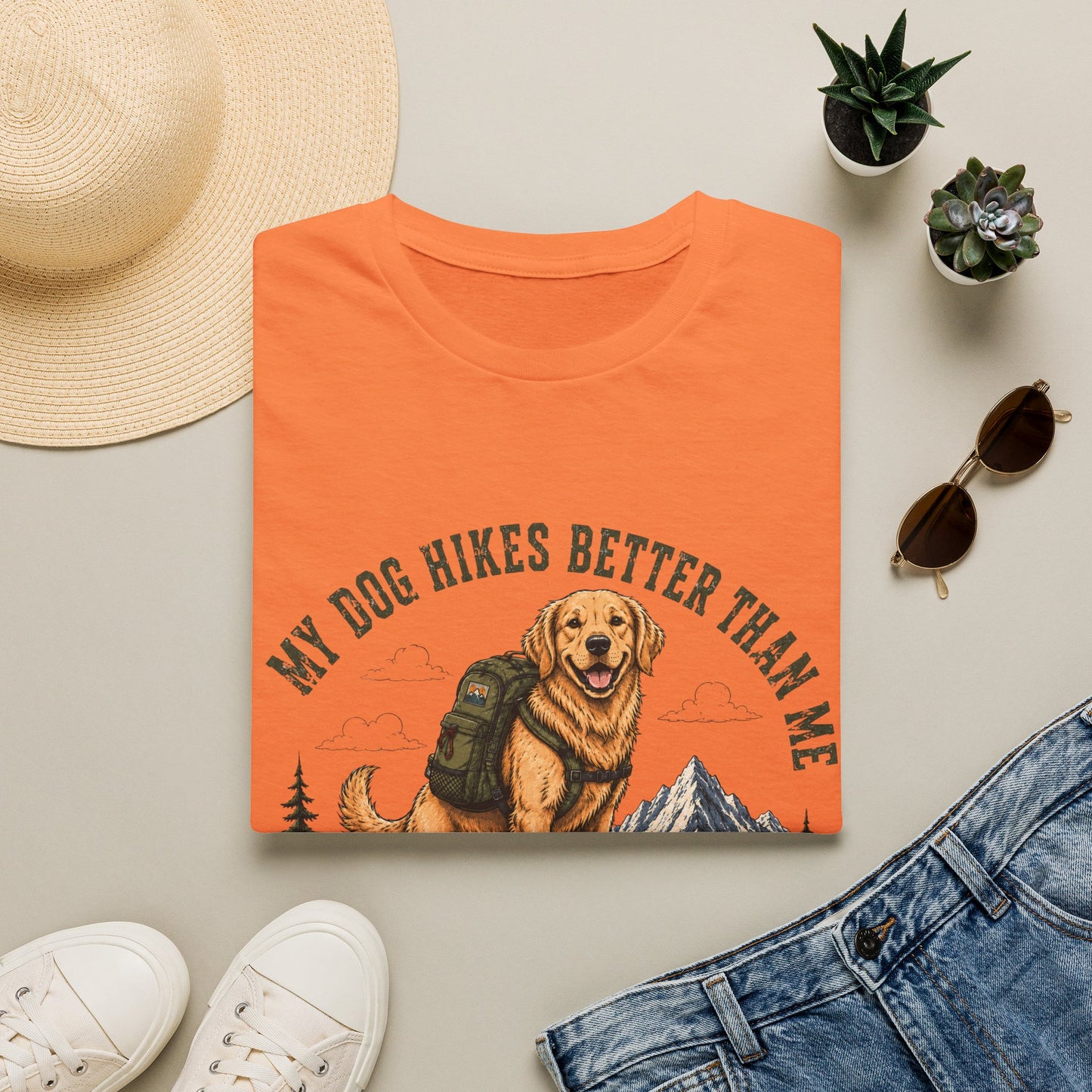 My dog hikes better than me T-Shirt