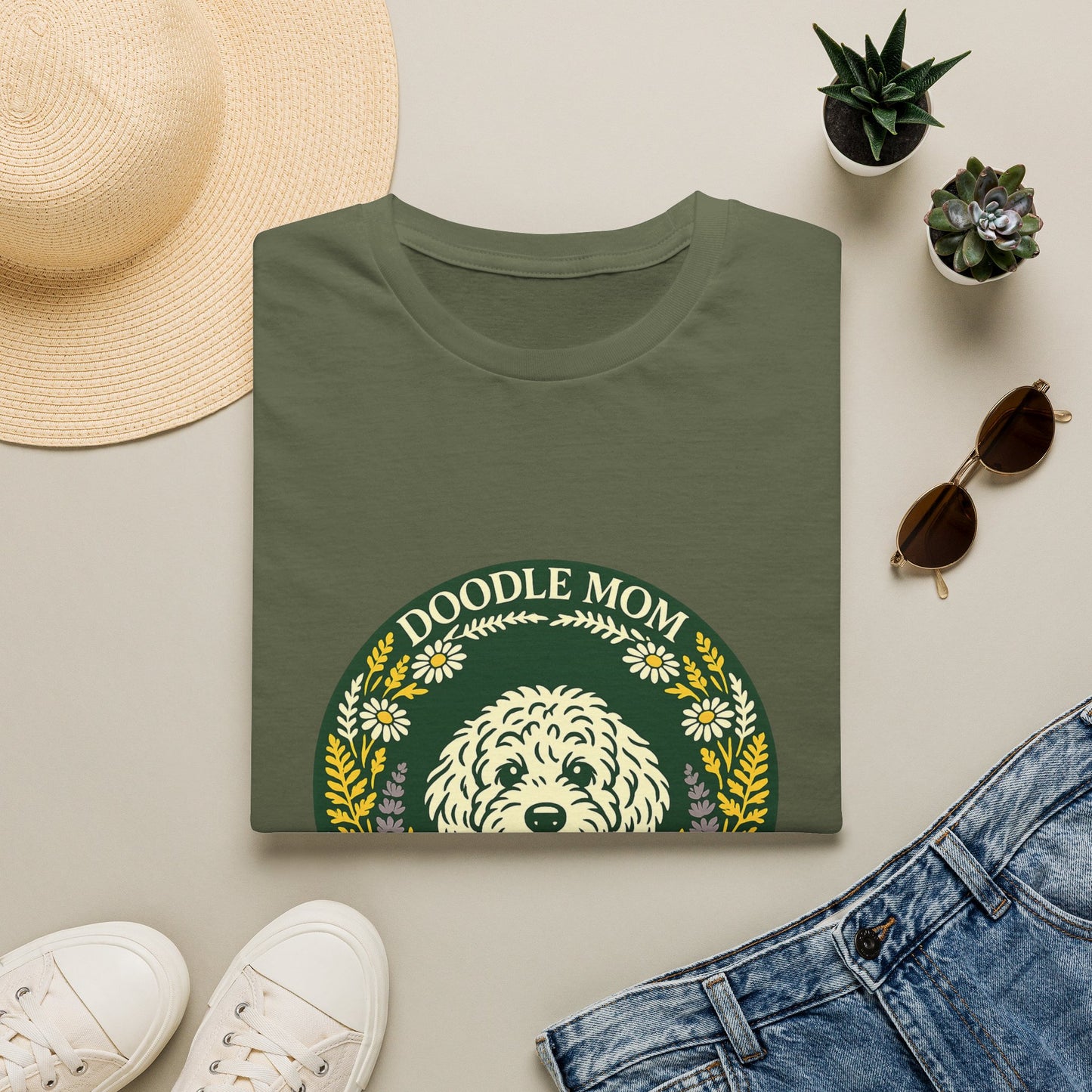 Doodle Mom, Adventure Awaits T-Shirt