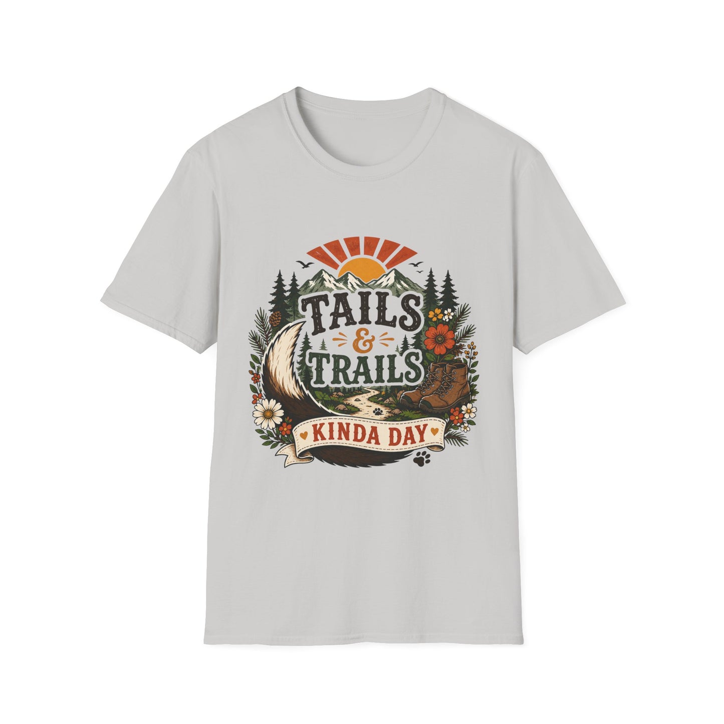 Tails and Trails Kind of Day T-Shirt