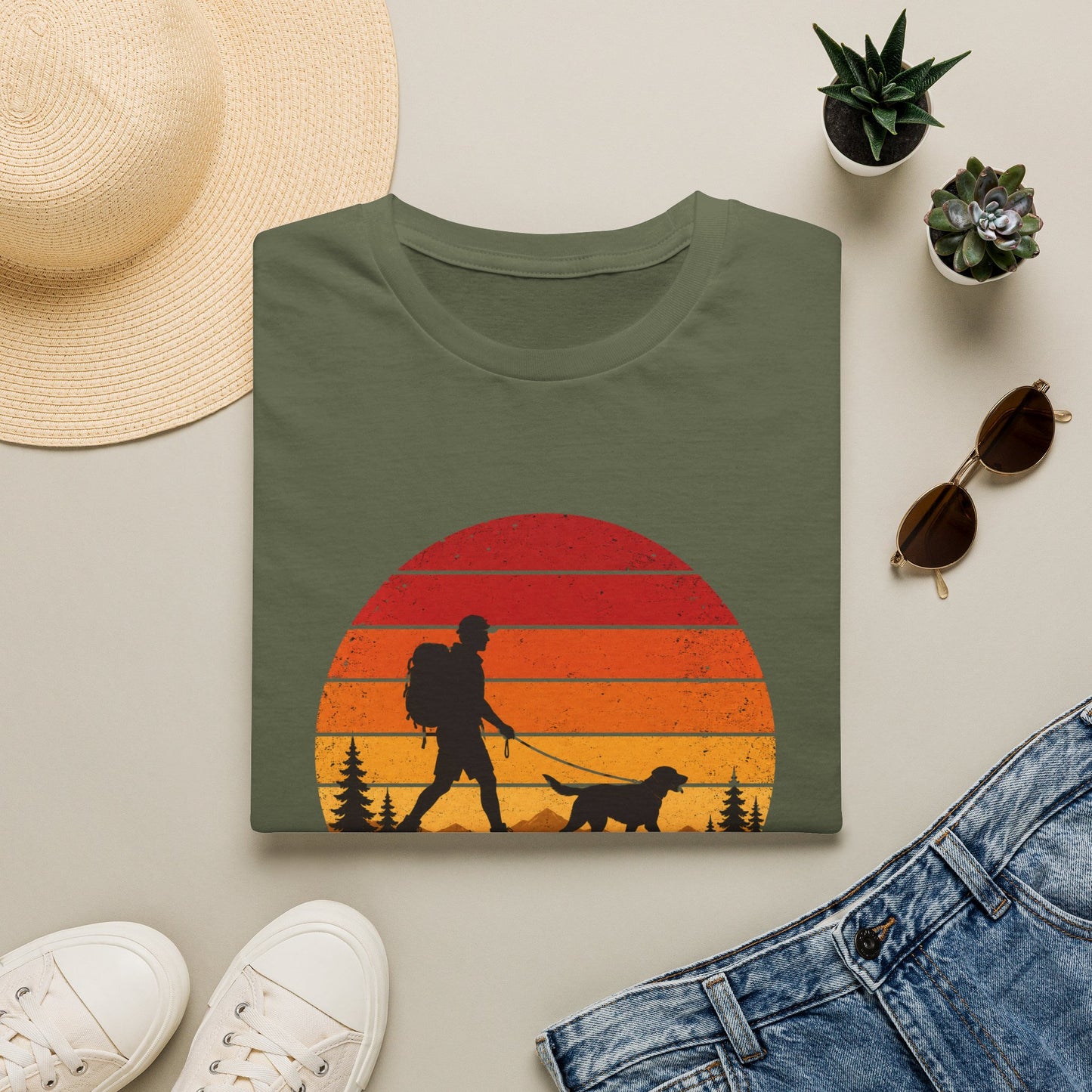 Dogs and Hiking Make Better Everything T-Shirt