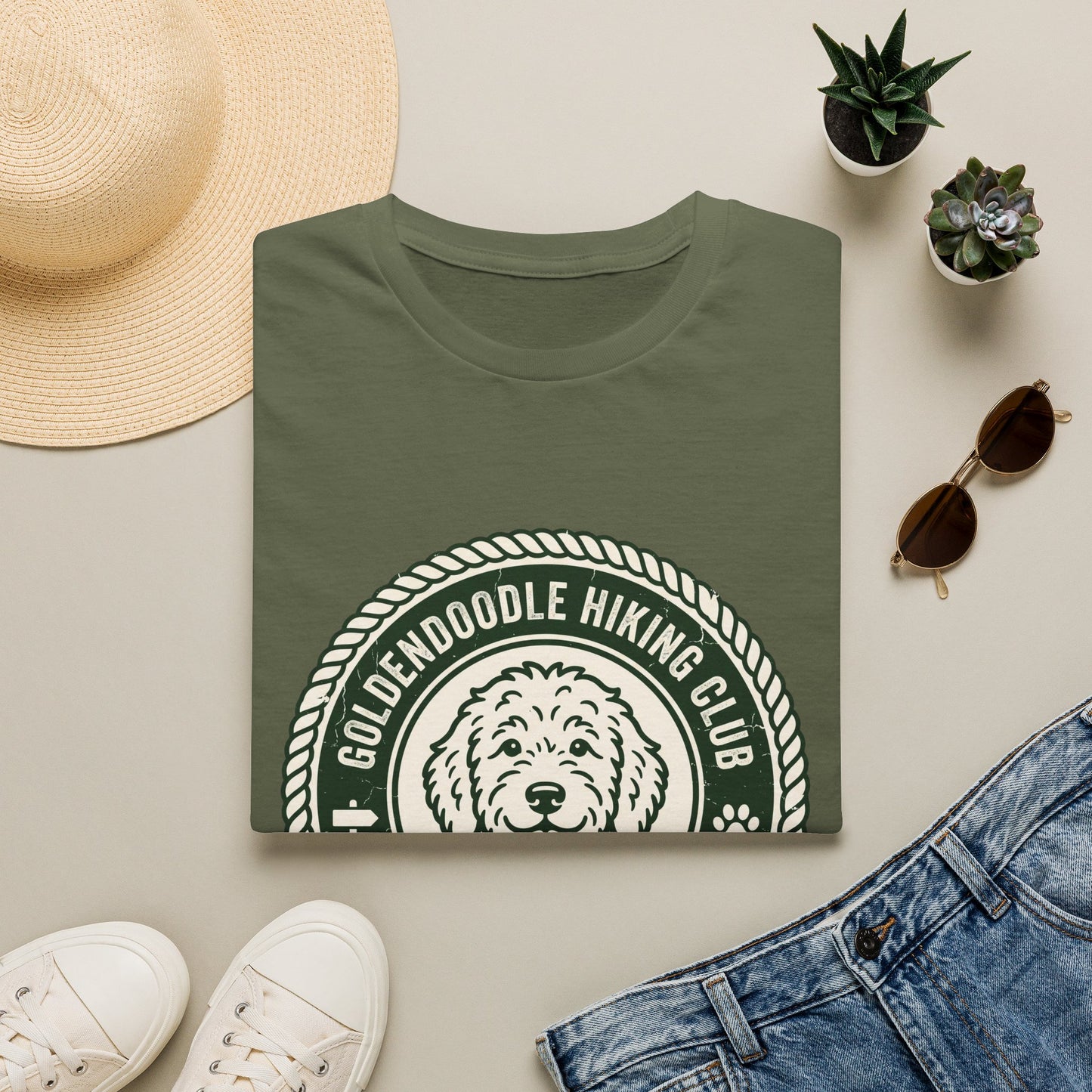 GOLDENDOODLE HIKING CLUB T-Shirt