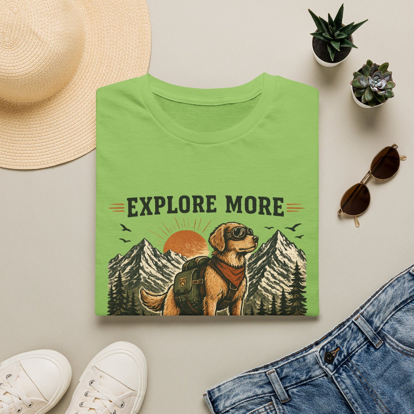 Explore more wag more T-Shirt