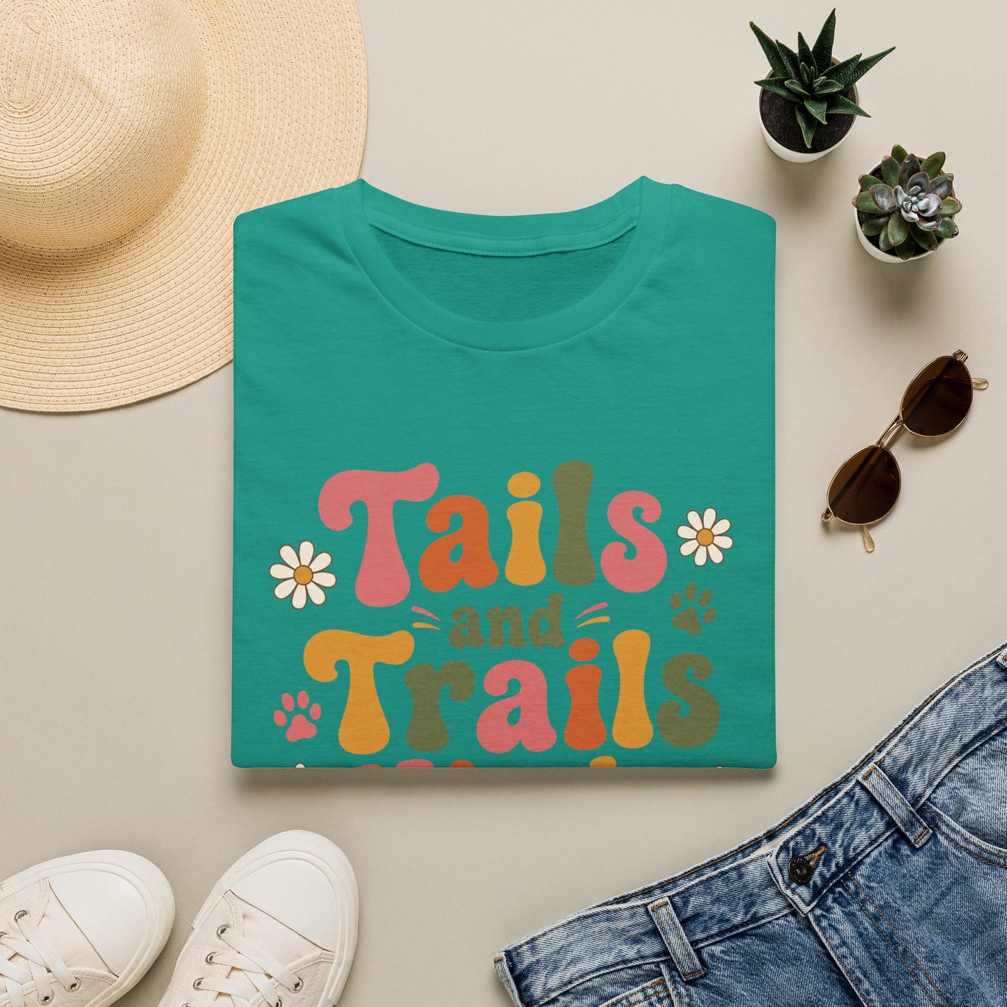 Tails and Trails Kinda Day T-Shirt