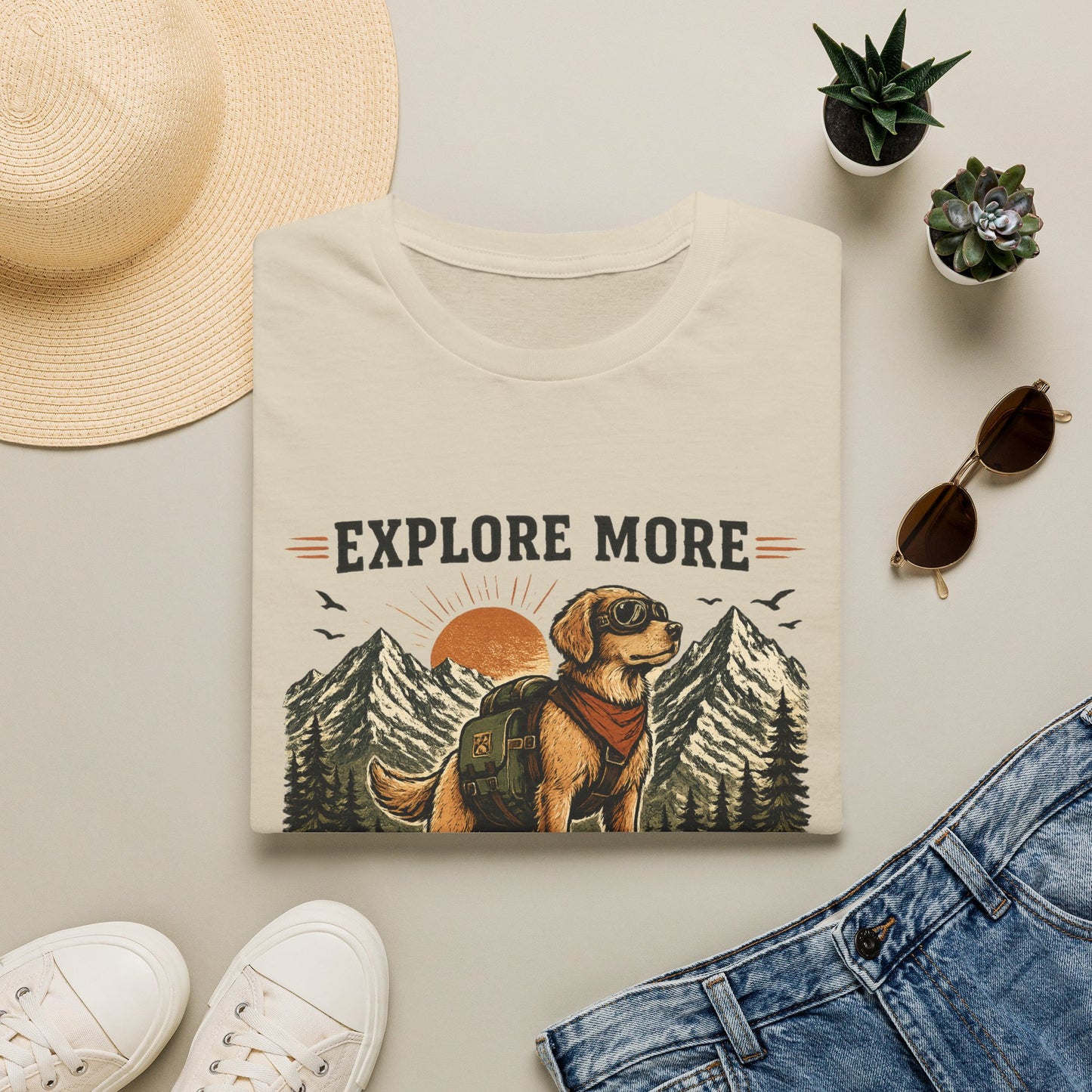 Explore more wag more T-Shirt