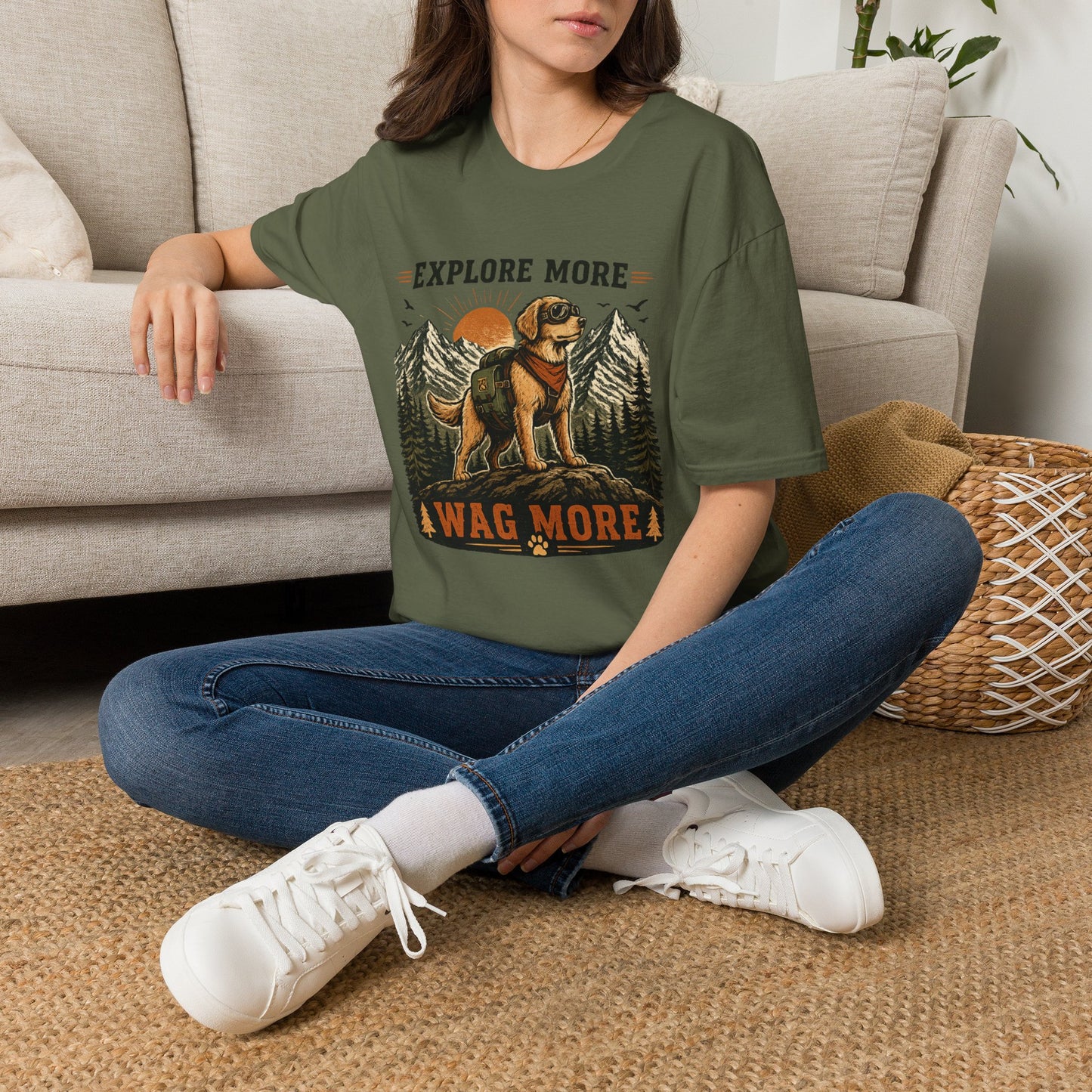 Explore more wag more T-Shirt