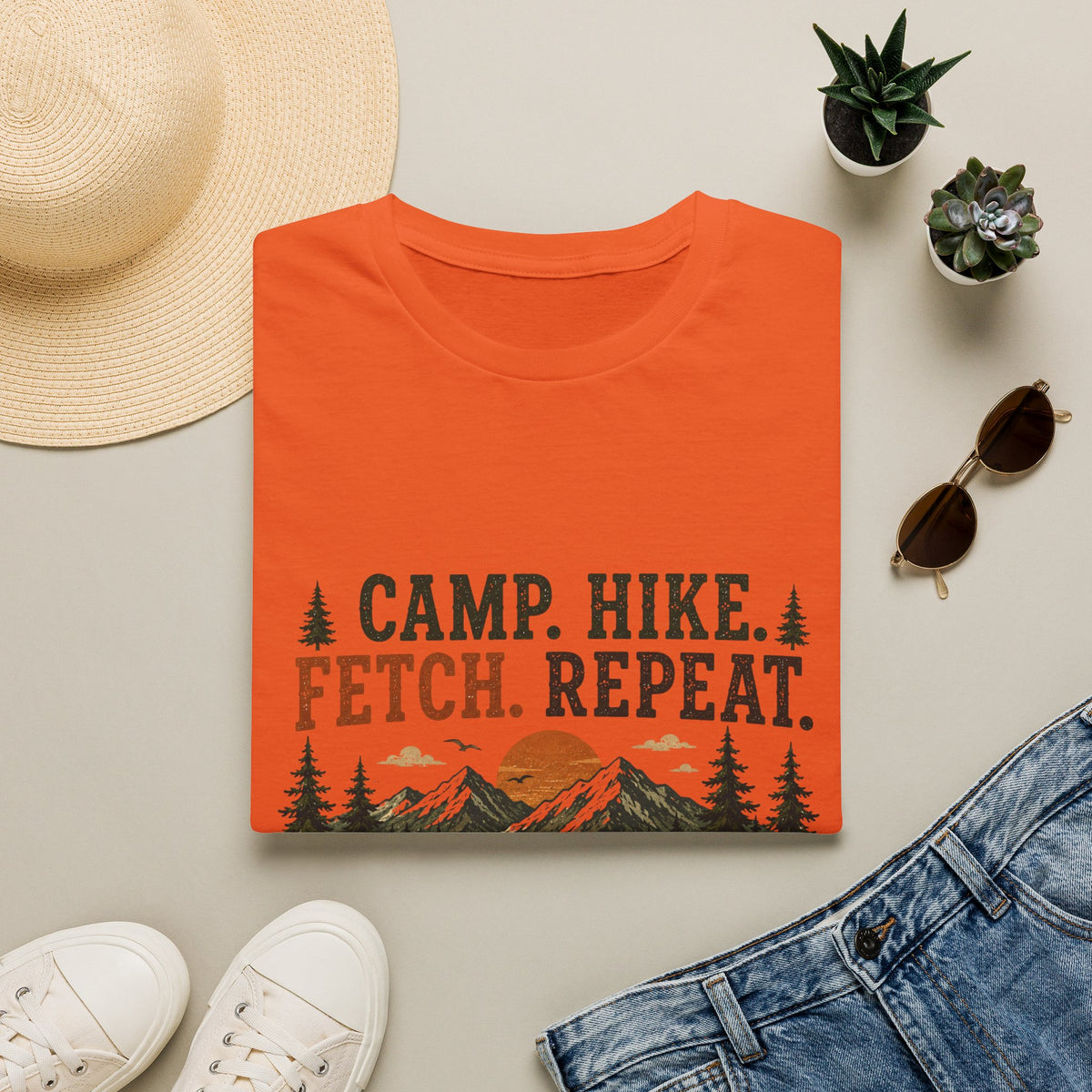 Camp Hike fetch T-Shirt