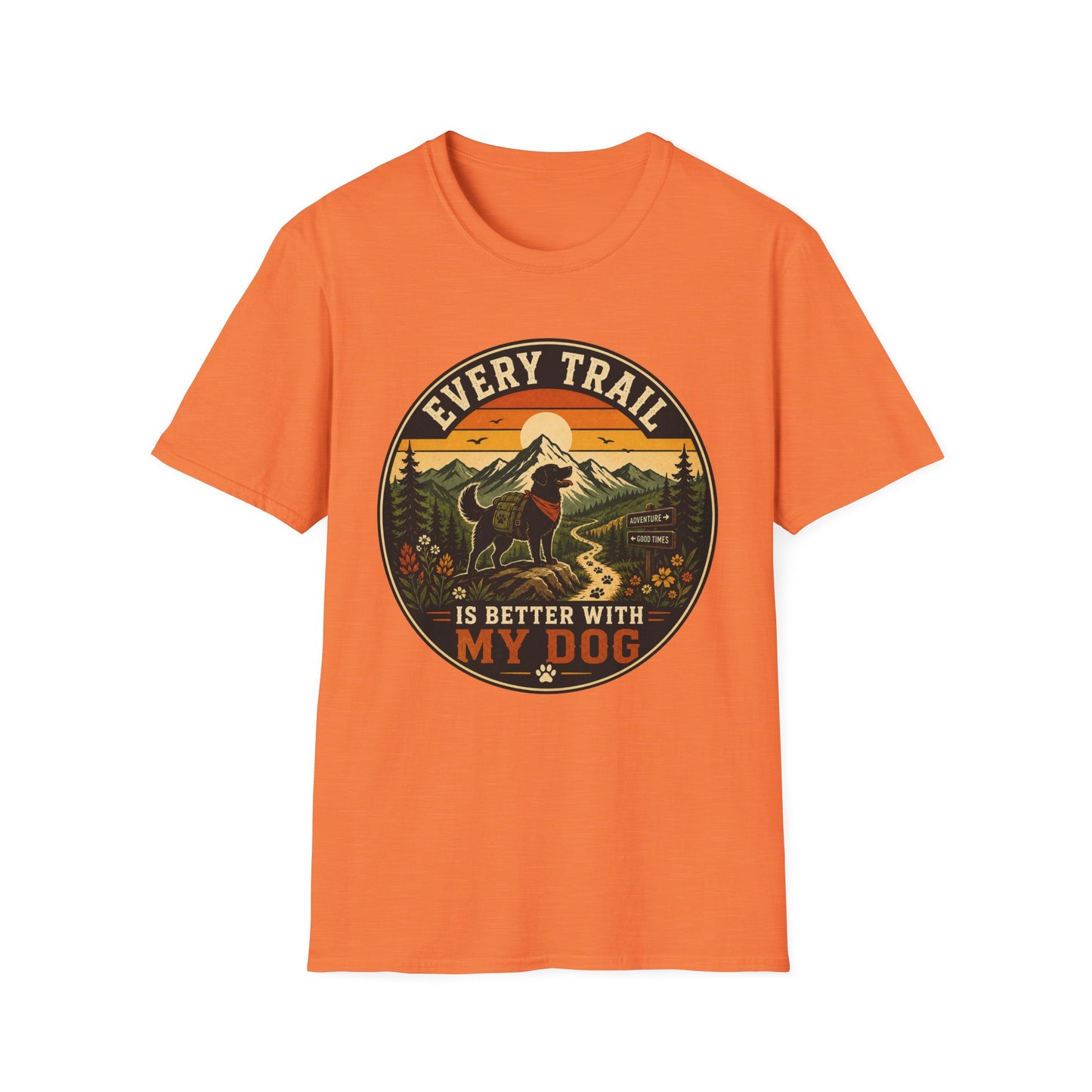 Every Trail With My Dog T-Shirt
