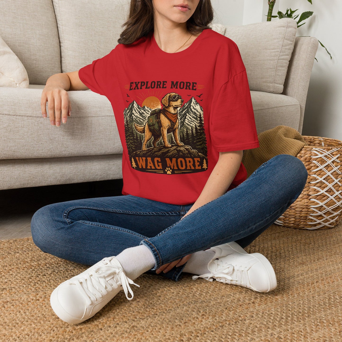 Explore more wag more T-Shirt