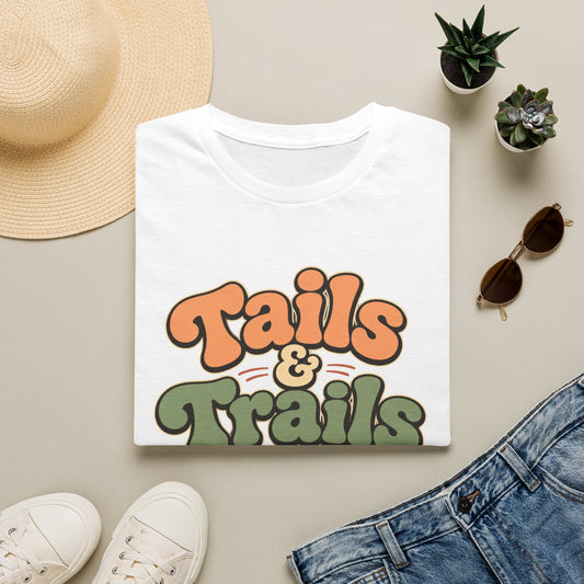 Tails & trails kinda day paw T-Shirt