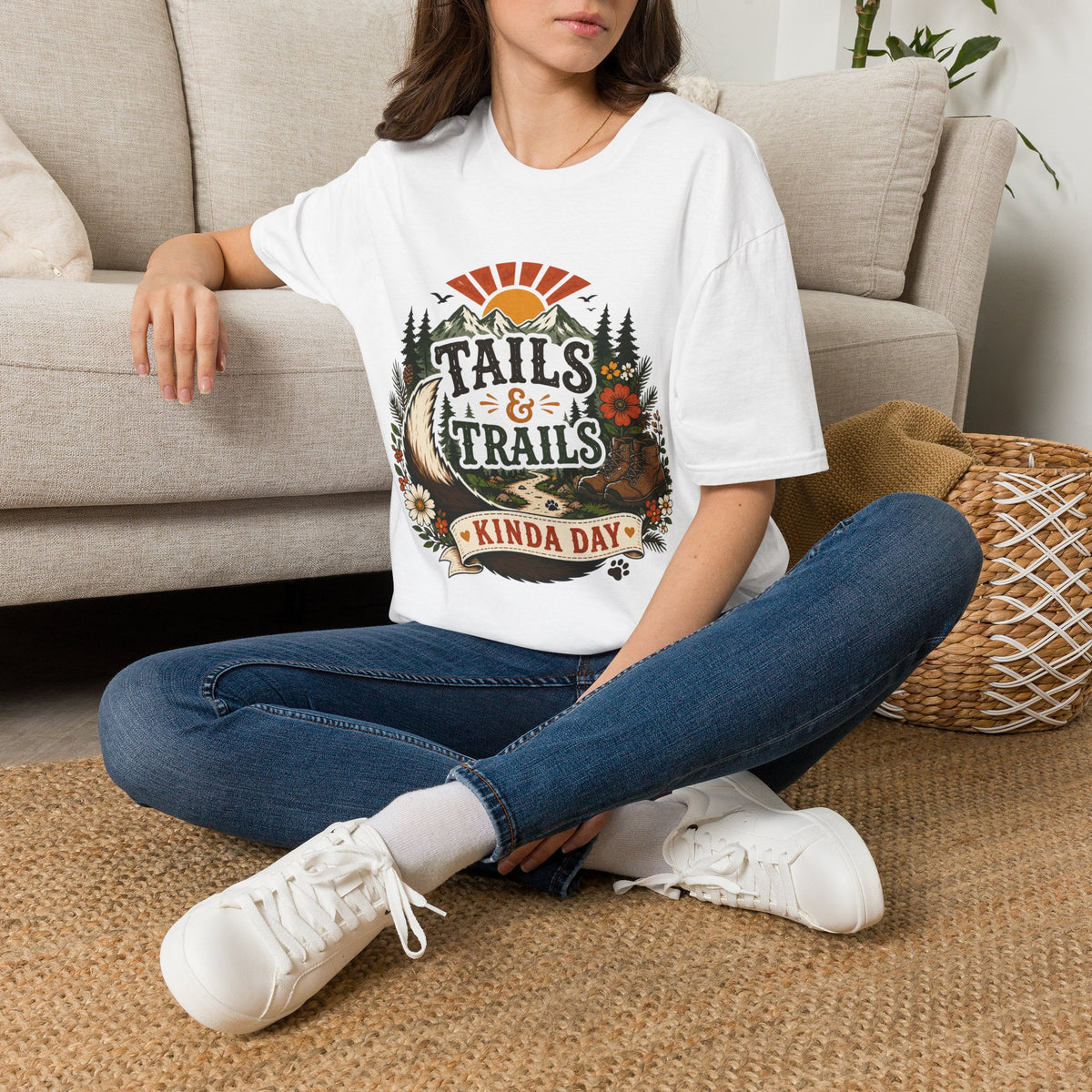 Tails and Trails Kind of Day T-Shirt