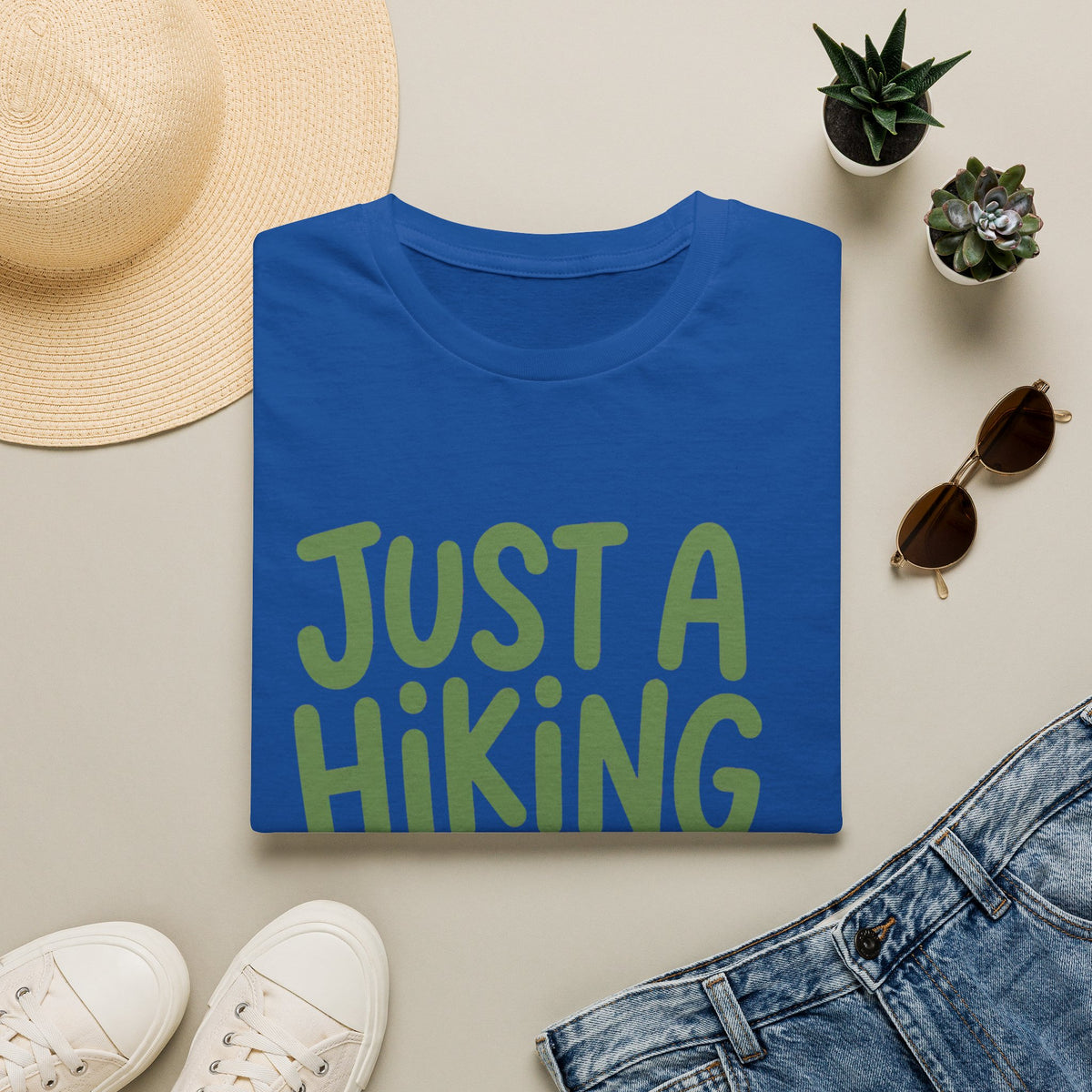 Just A Hiking Dog Playful  T-Shirt