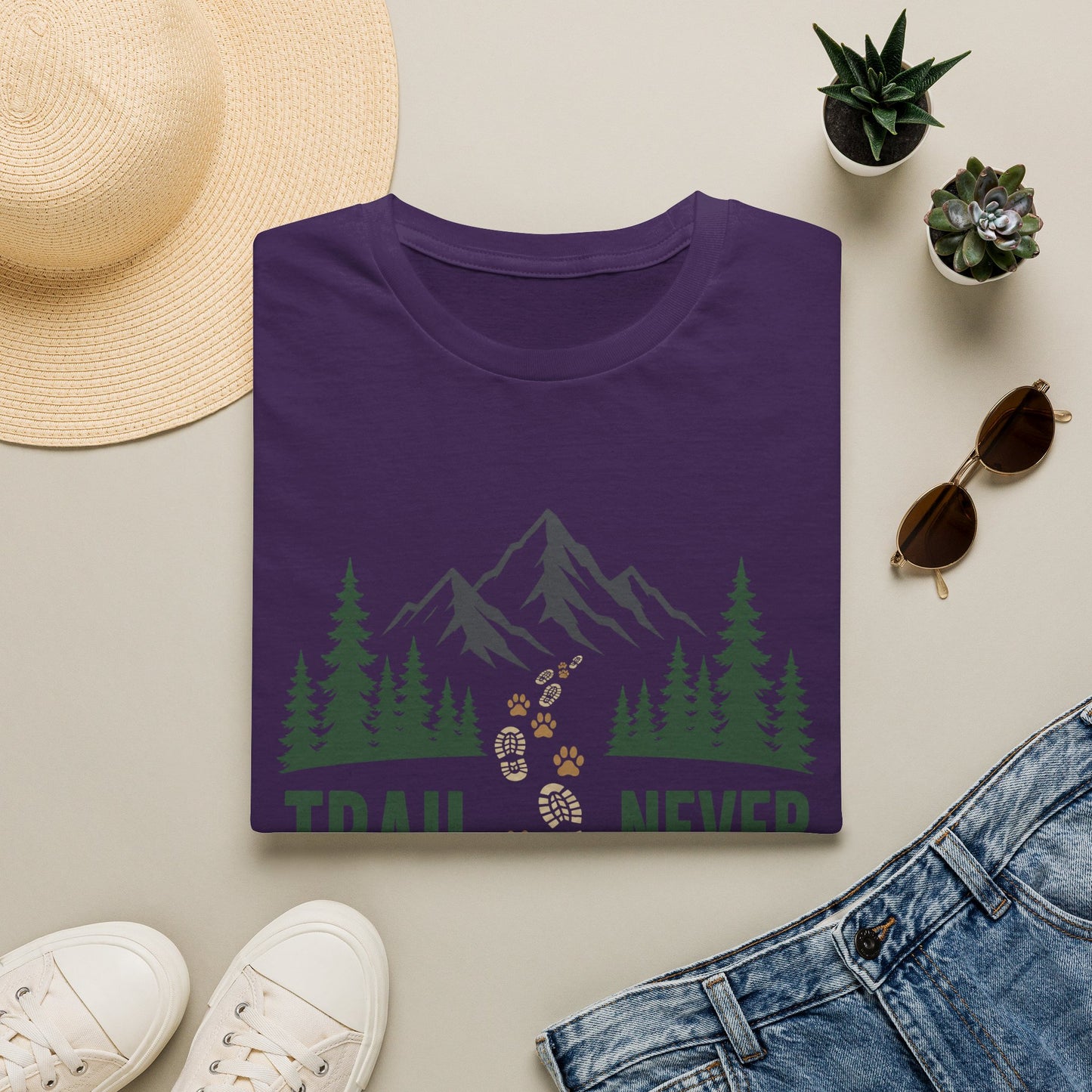 No Trail Buddy, No Hike T-Shirt