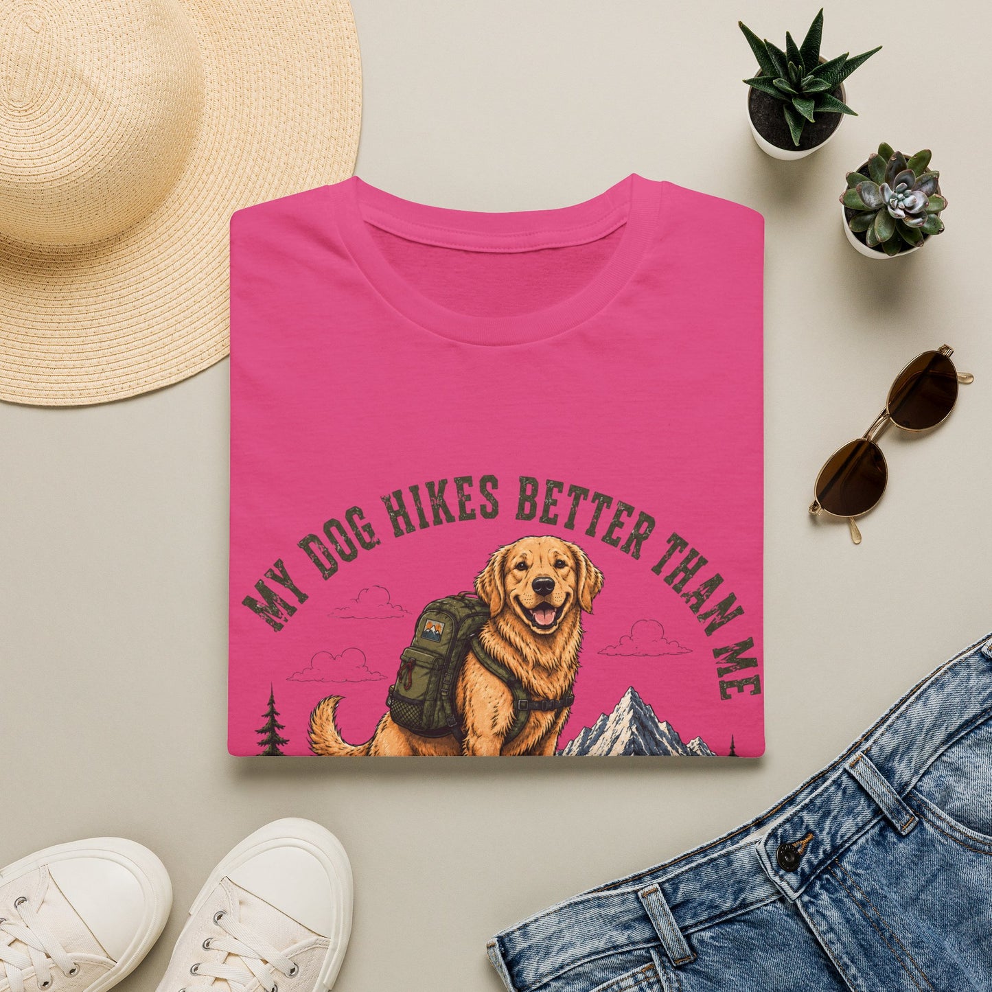 My dog hikes better than me T-Shirt