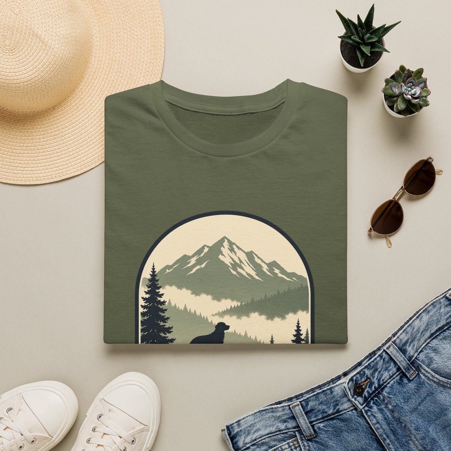Good Dogs and Mountain Fog T-Shirt